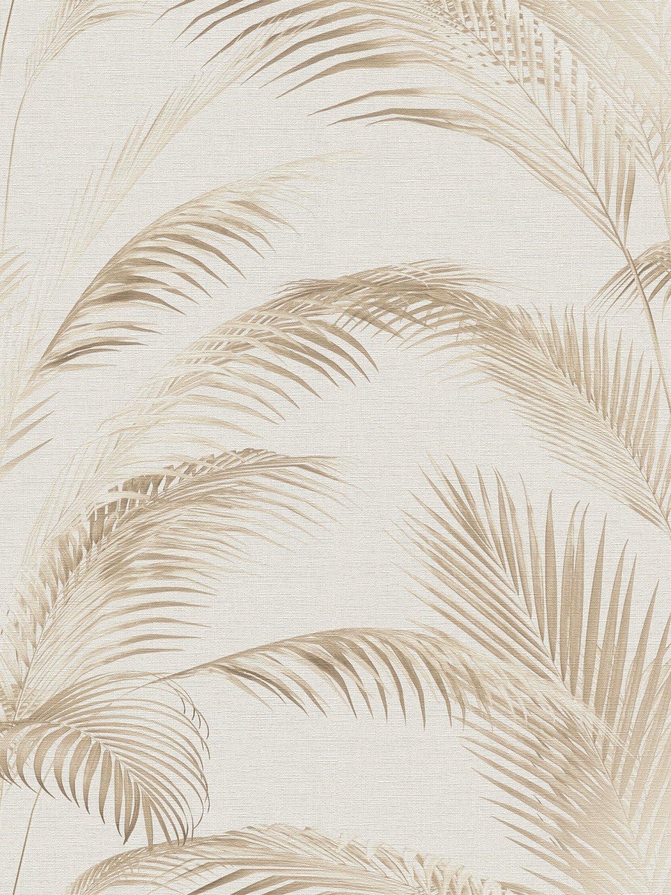 Image 5 of 5 of AS Creation Michalsky 6 Palm Cream Beige Wallpaper