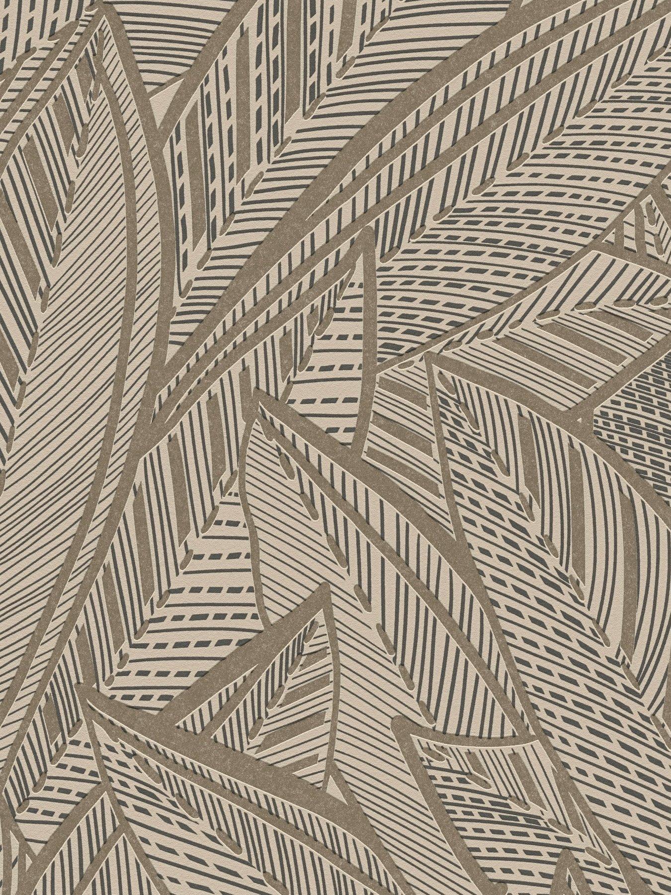 Image 2 of 5 of AS Creation French Affair Taupe Wallpaper