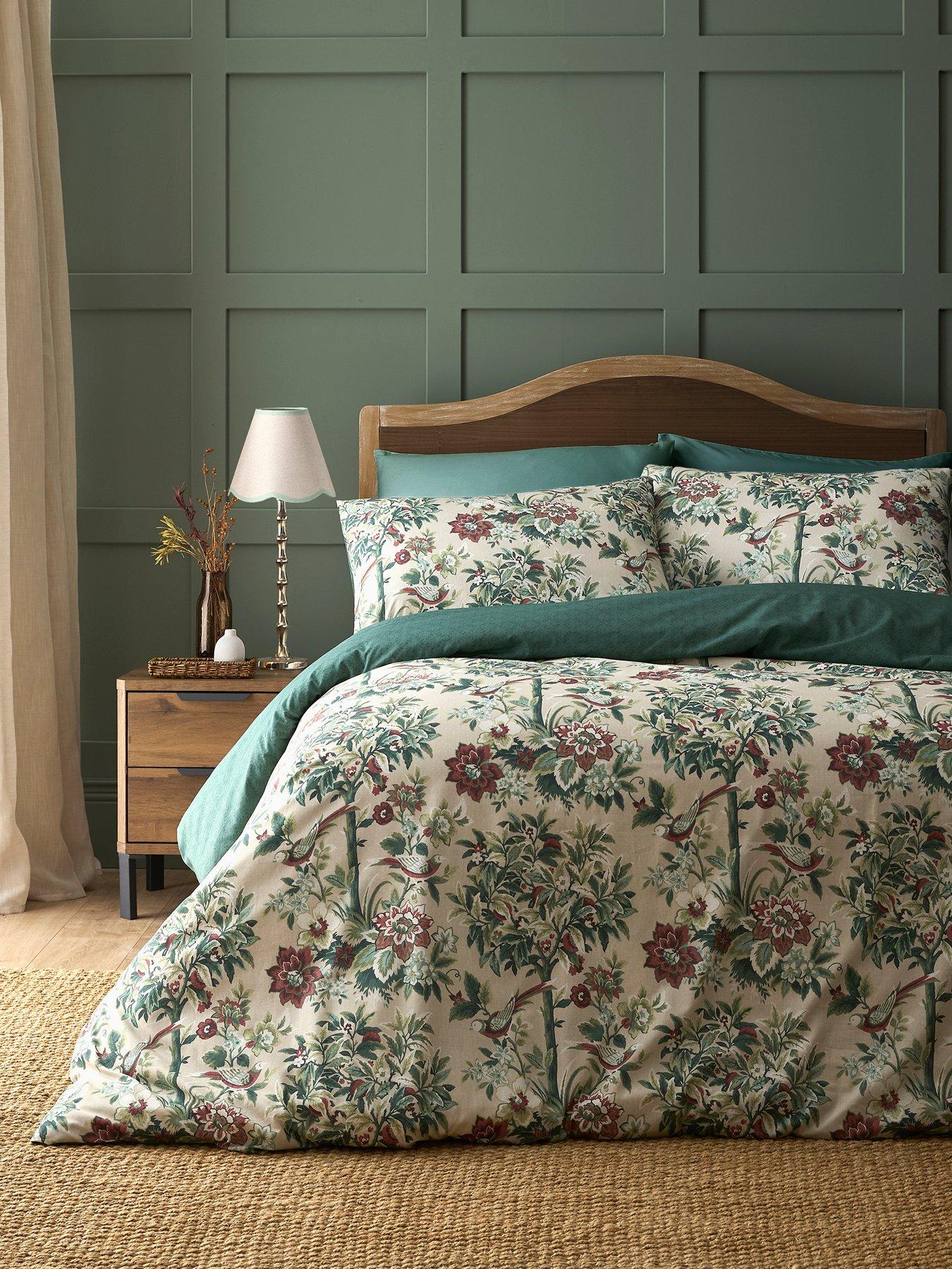 Dreams & Drapes Otillie Tapestry Duvet Cover Set In Natural