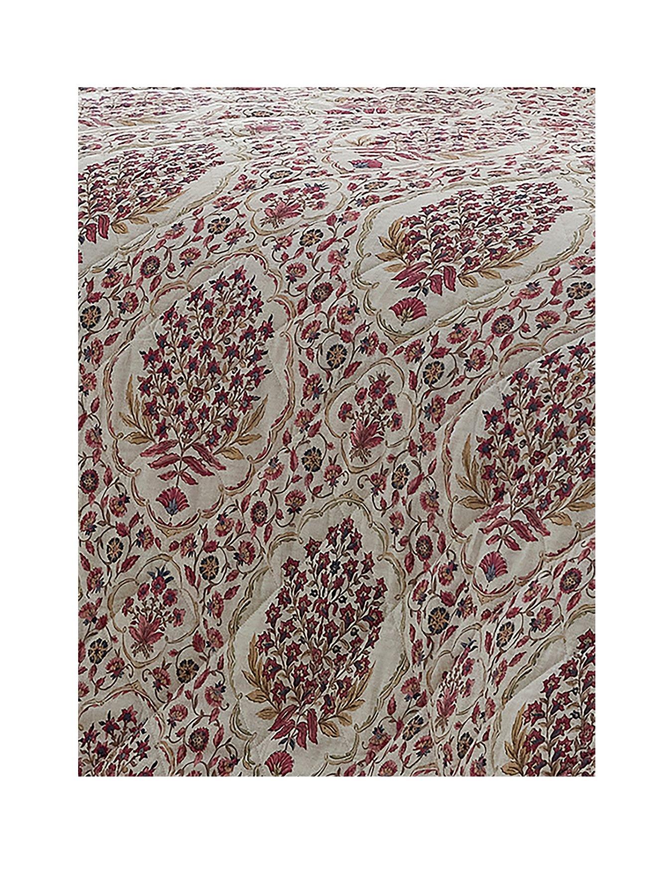 Image 2 of 3 of Dreams & Drapes Ashmead Bedspread In Berry