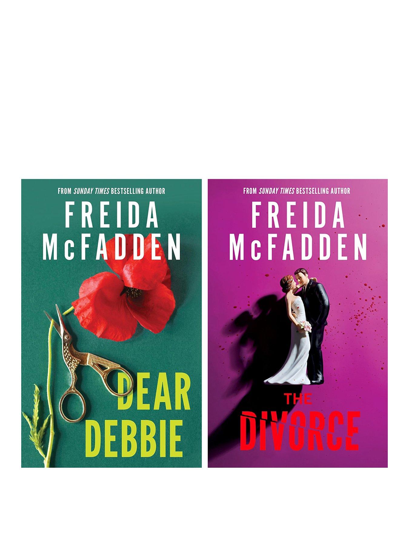Image 1 of 3 of The Divorce & Dear Debbie  2 Book Bundle  by Freida McFadden