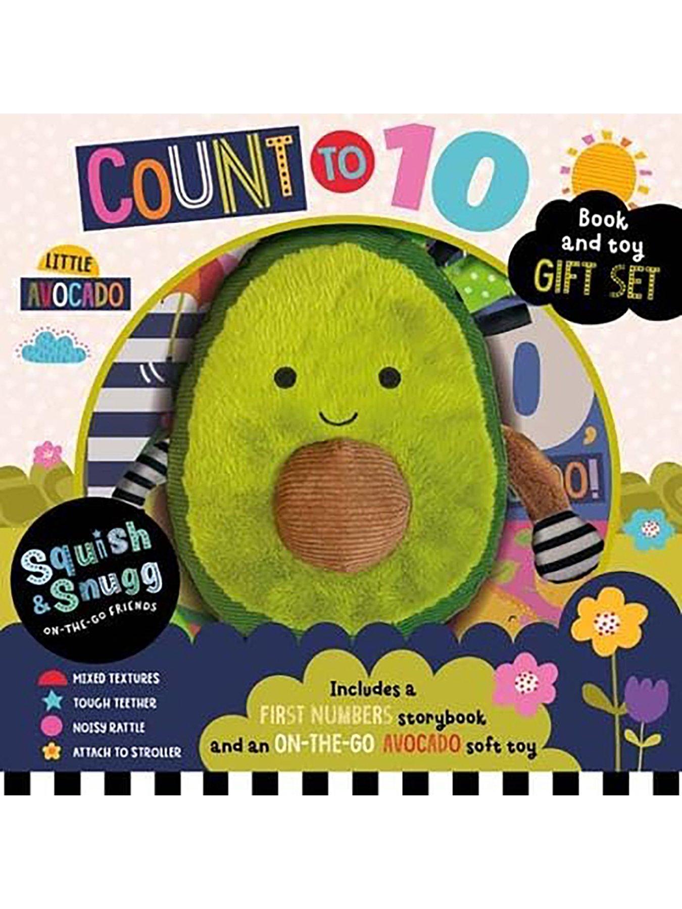 Image 2 of 5 of Squish and Snugg OntheGo Toy and First Numbers Book Gift Set