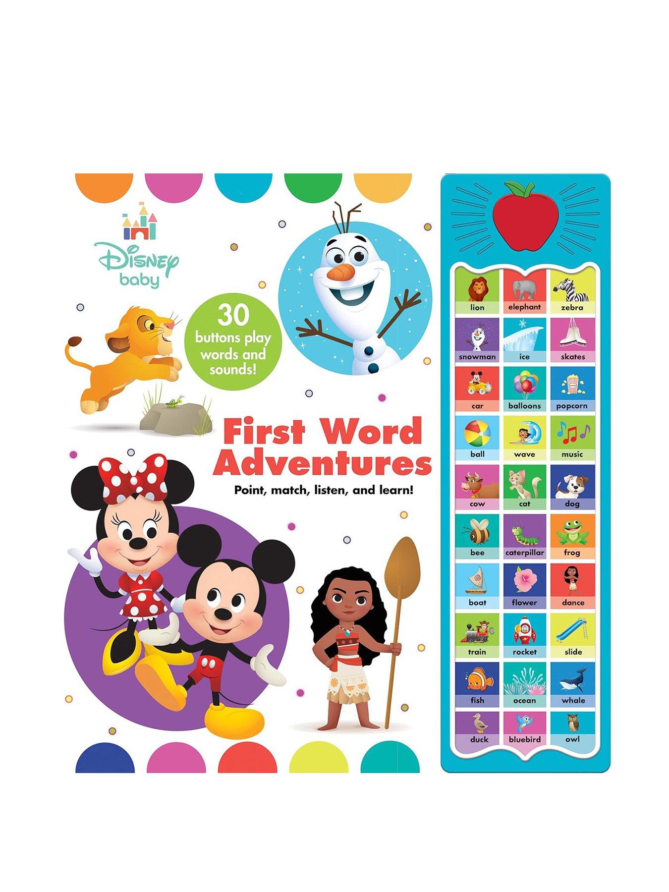 Disney Baby First Word Adventures - 30-Button Sound Book
