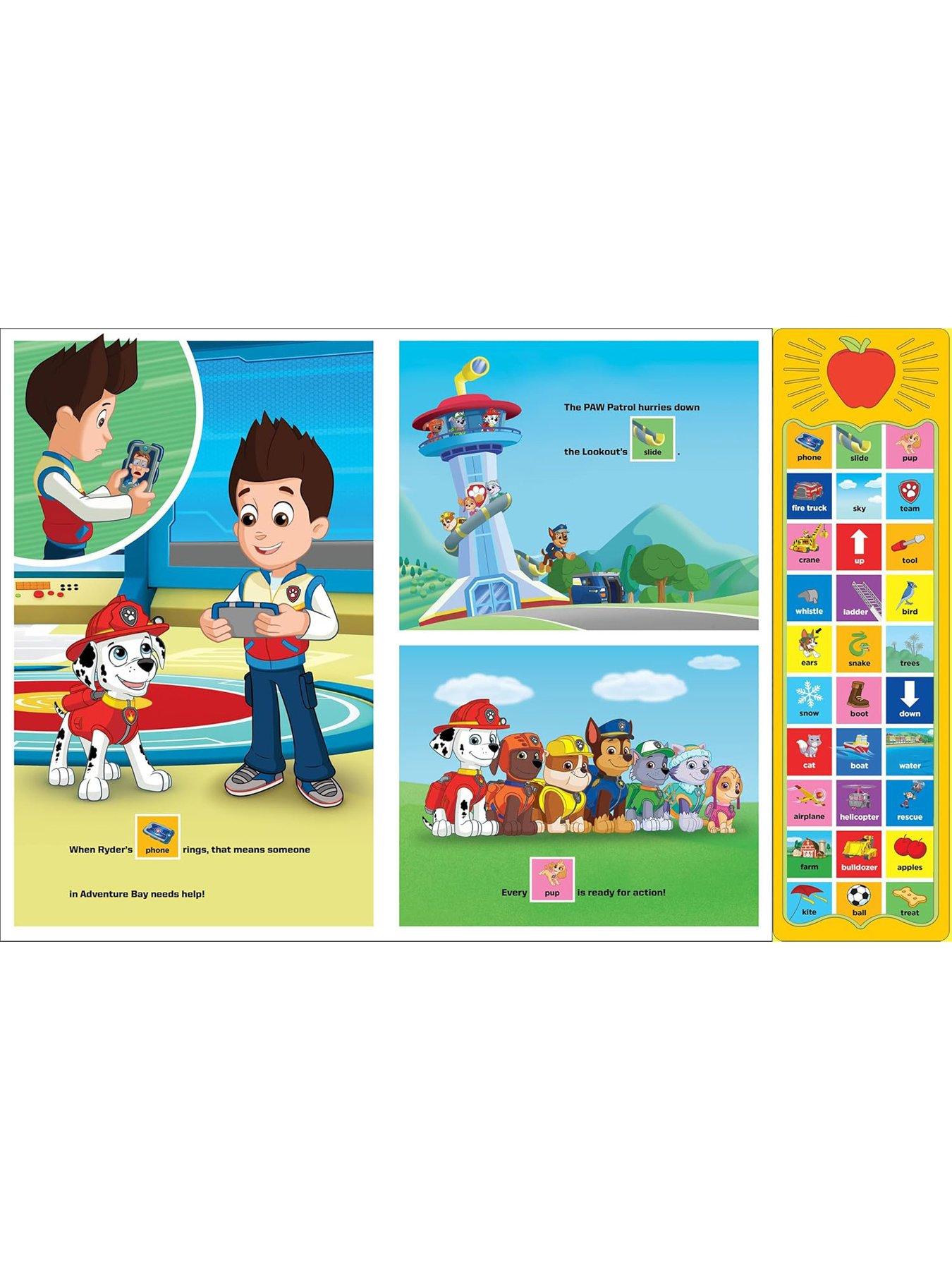 Image 2 of 3 of Paw Patrol First Words - 30-Button Sound Book