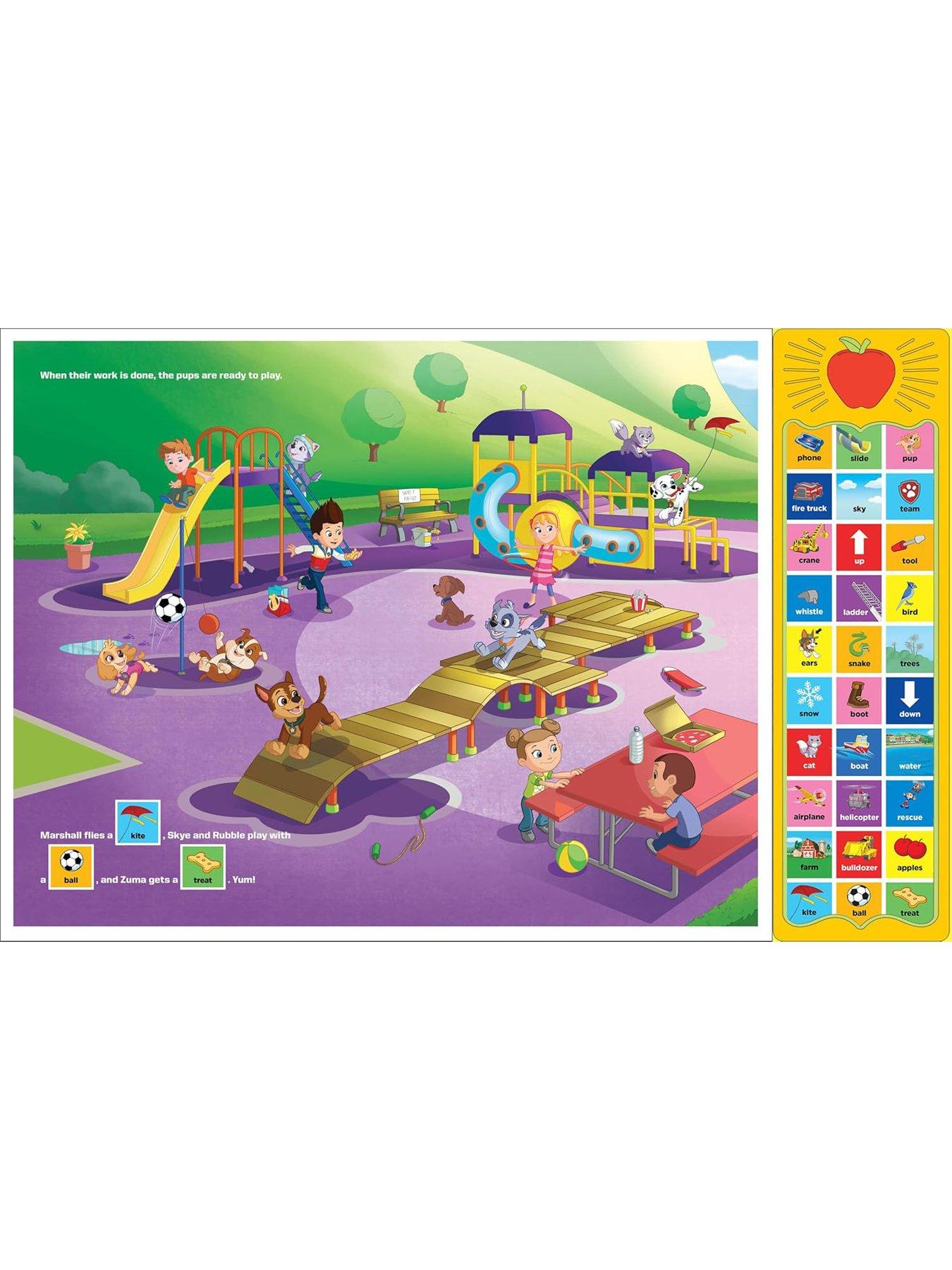 Image 3 of 3 of Paw Patrol First Words - 30-Button Sound Book