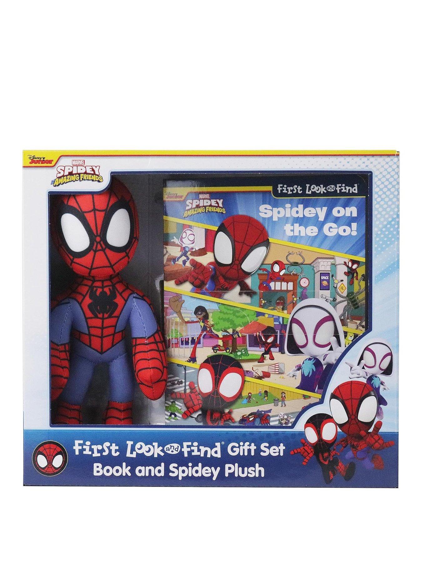 Spidey and His Amazing Friends Marvel Spidey and His Amazing Friends - First Look and Find Book and Plush Gift Set