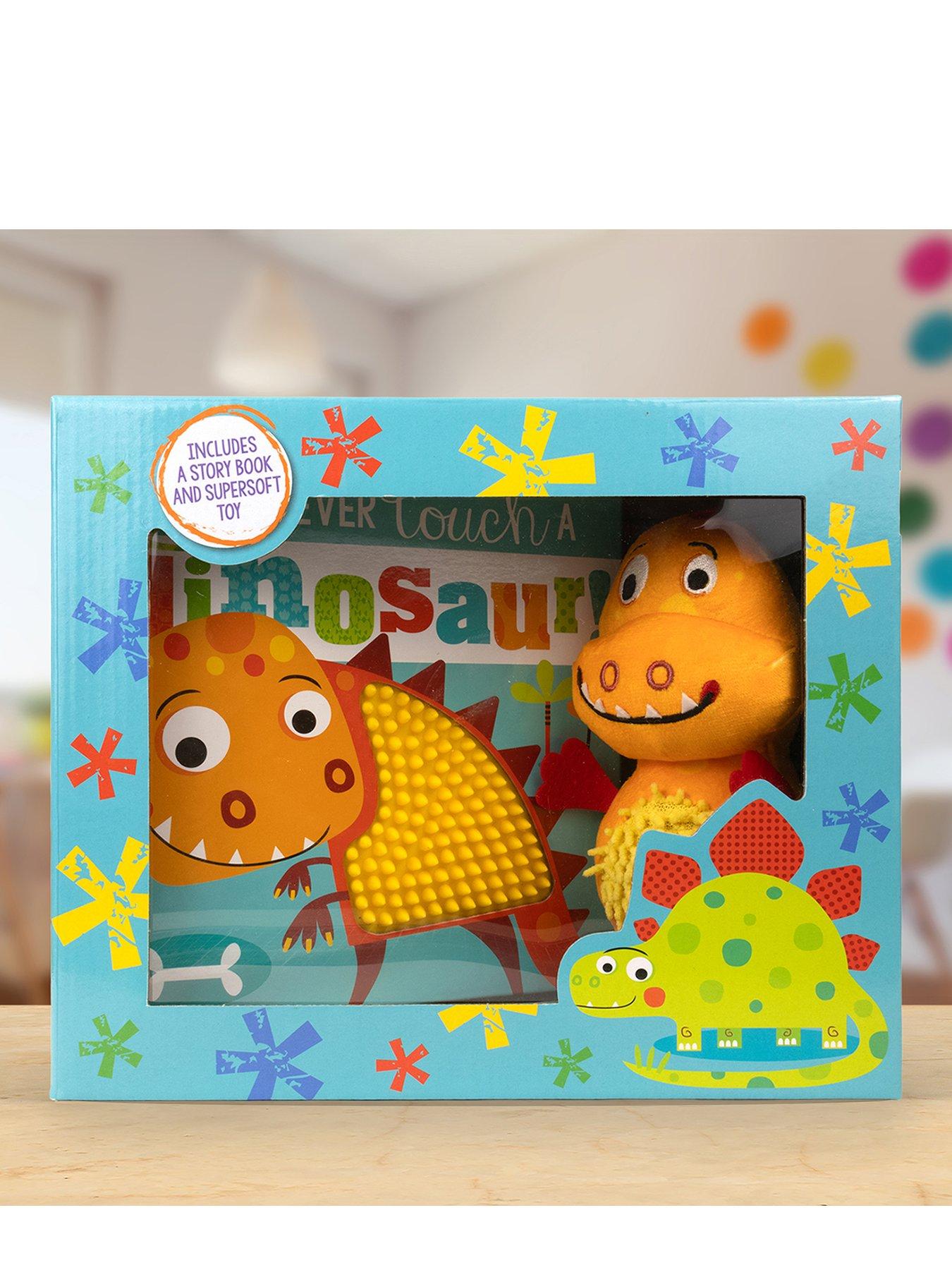 Never Touch a Dinosaur Book and Plush Boxset