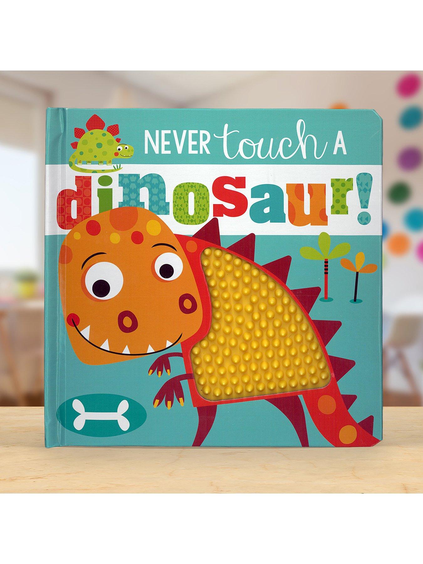 Image 2 of 5 of Never Touch a Dinosaur Book and Plush Boxset