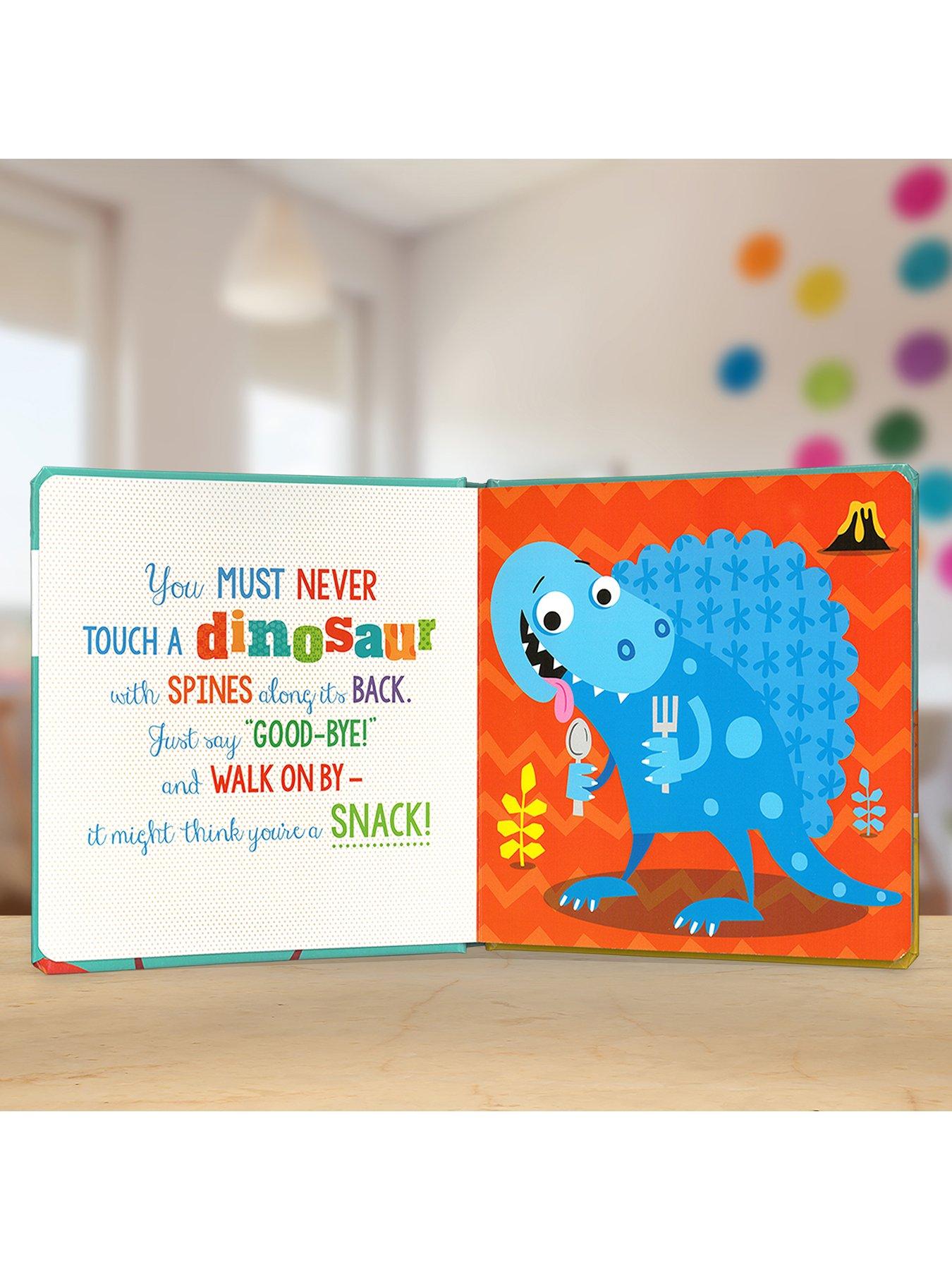 Image 4 of 5 of Never Touch a Dinosaur Book and Plush Boxset