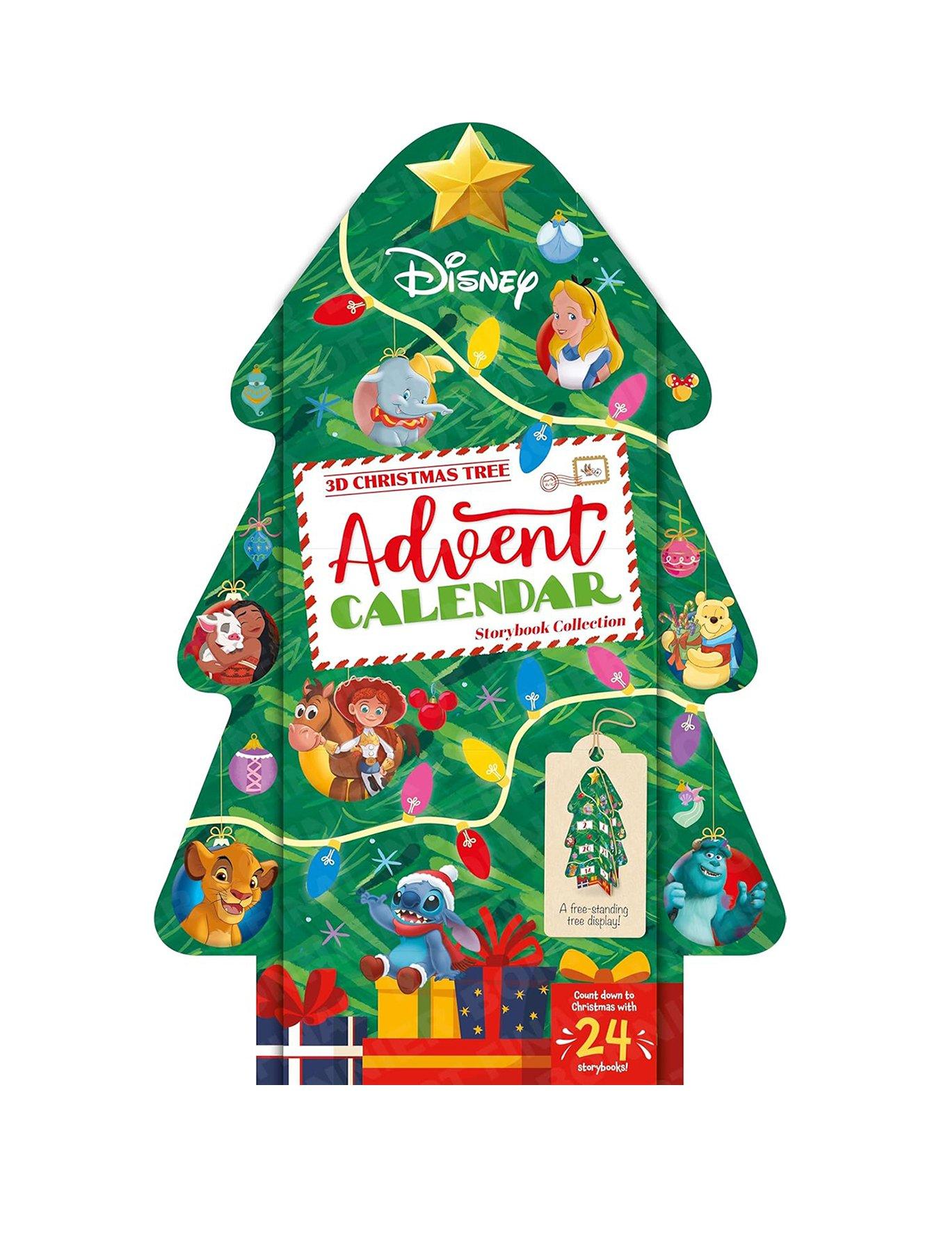 Disney 3D Christmas Tree Advent Calendar Storybooks