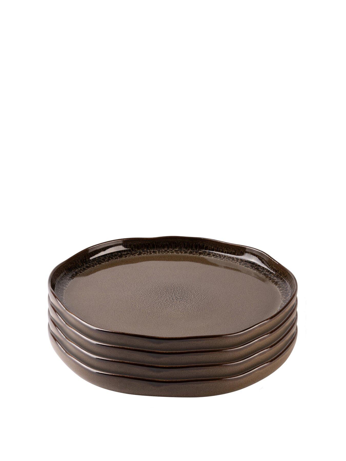 Image 2 of 6 of Made Travellers Rest Dinner Plate Brown 4pk