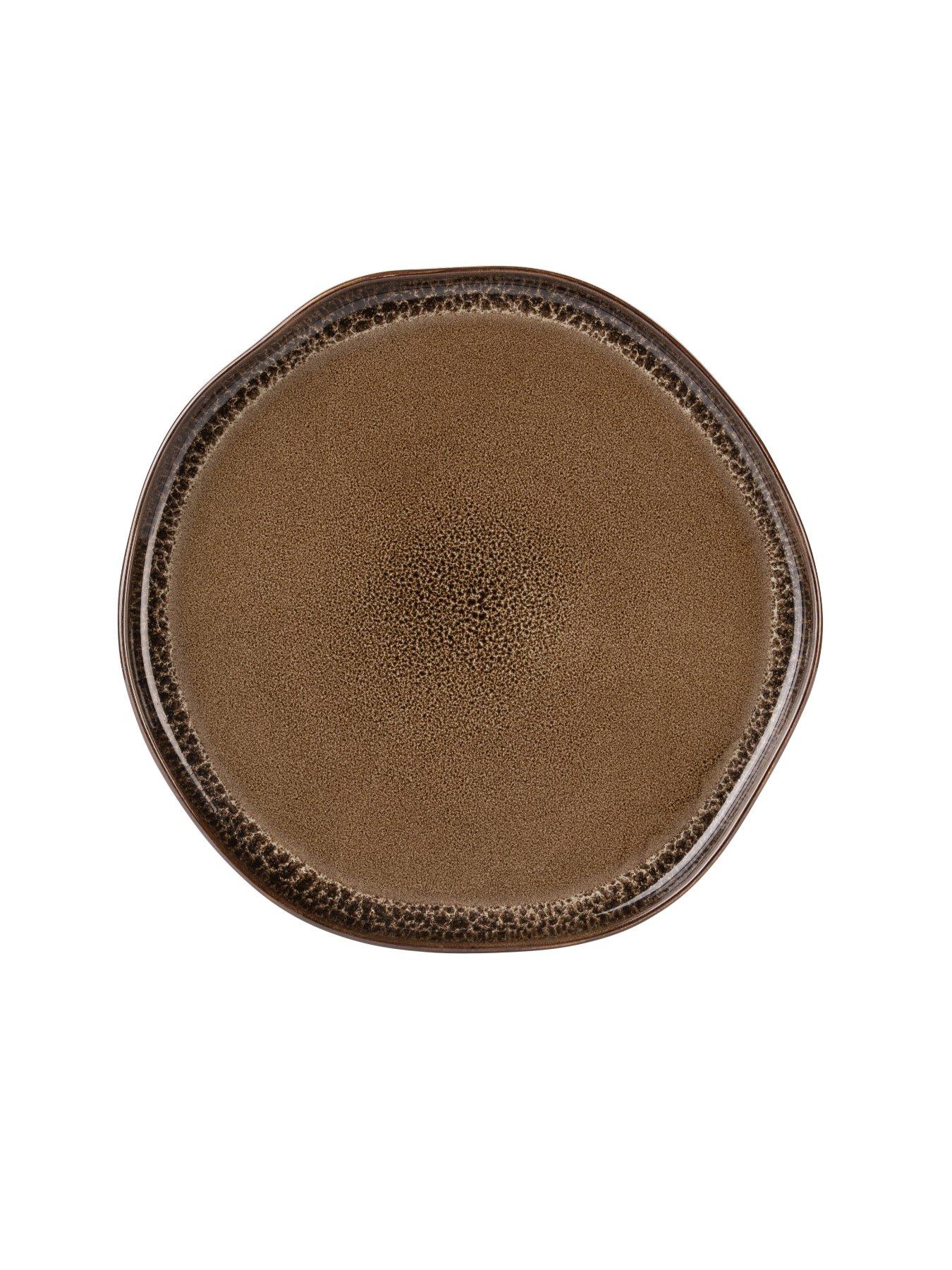 Image 3 of 6 of Made Travellers Rest Dinner Plate Brown 4pk