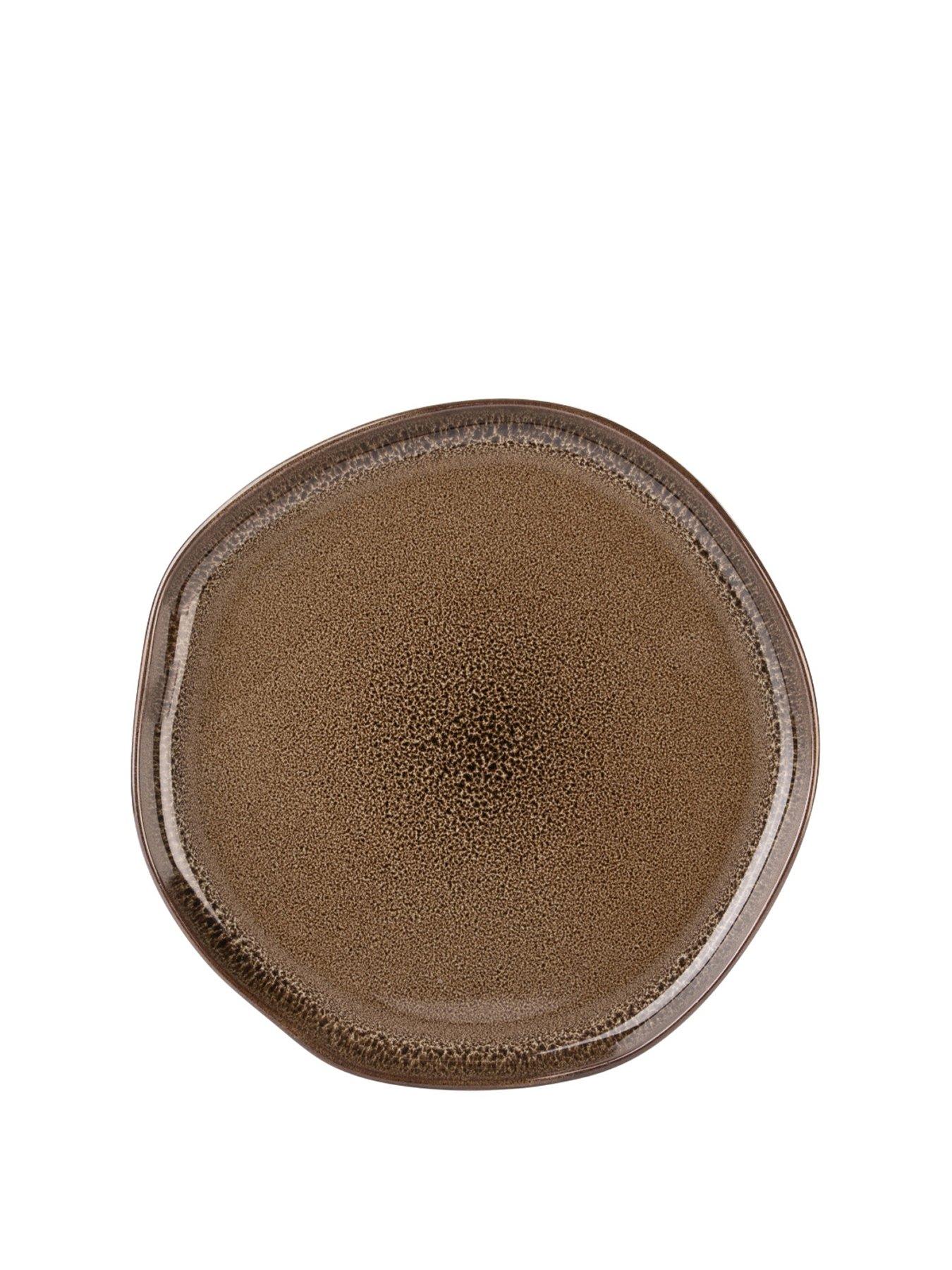 Image 2 of 7 of Made Travellers Rest Side Plate Brown 4pk