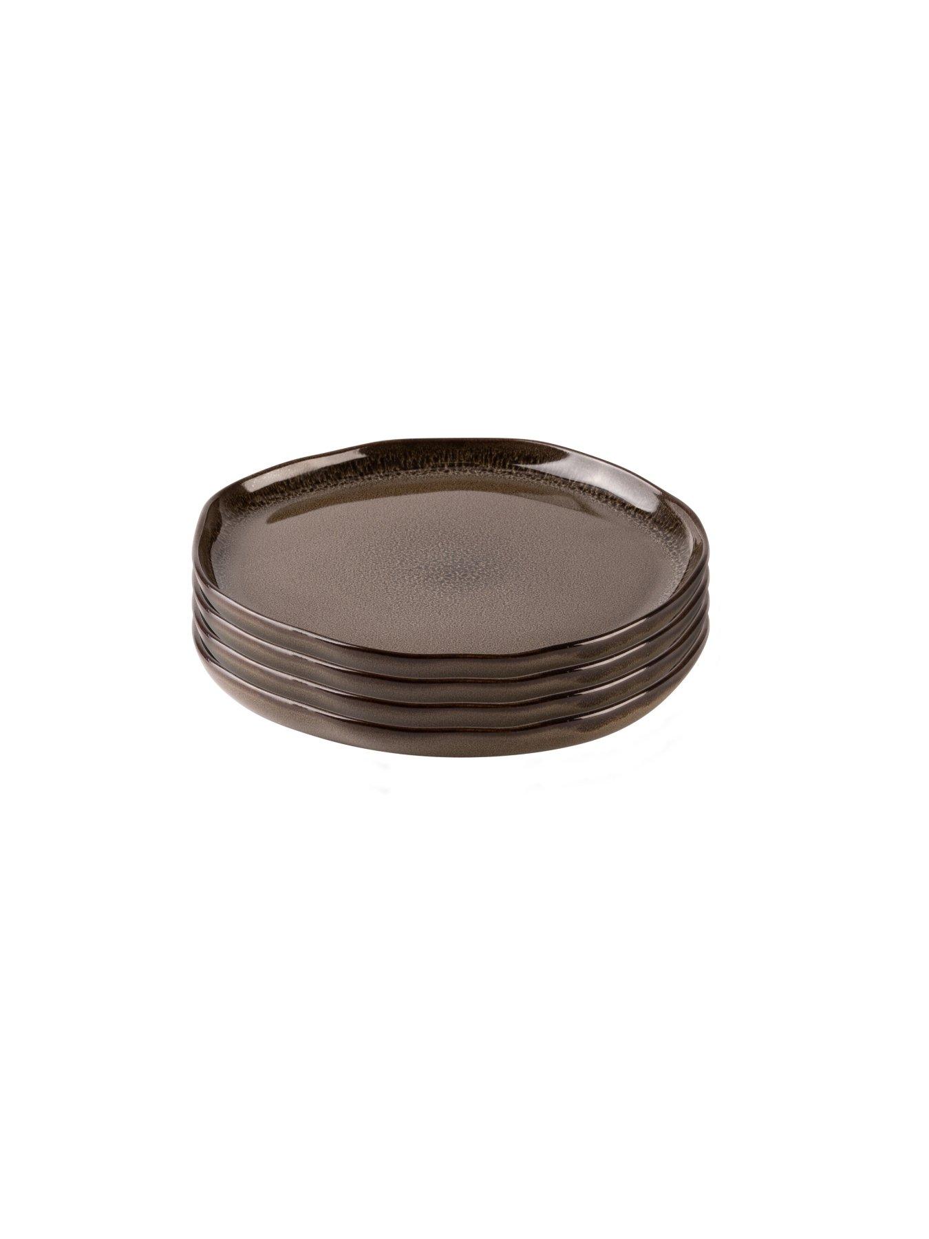 Image 3 of 7 of Made Travellers Rest Side Plate Brown 4pk