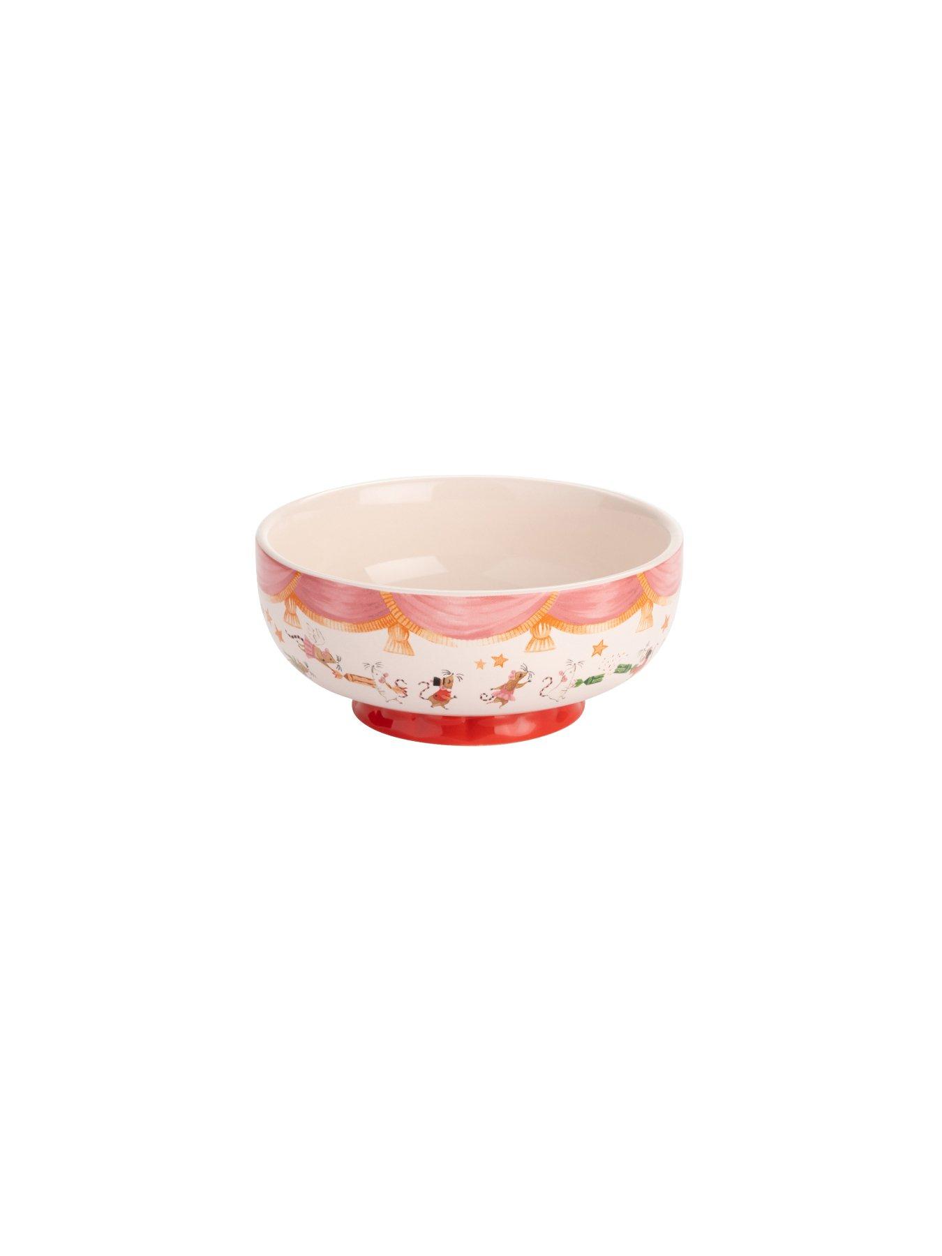 Image 4 of 6 of Cath Kidston Nutcracker Set of 2 Footed Dessert Bowls