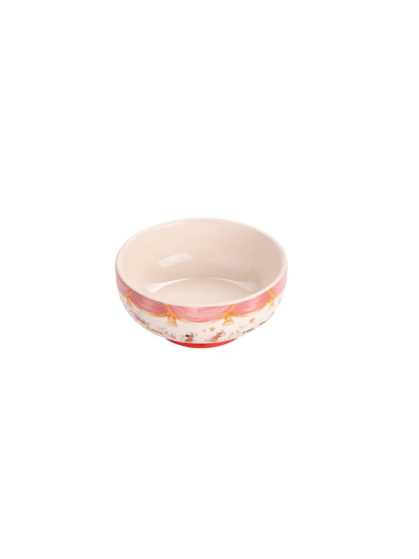 Image 5 of 6 of Cath Kidston Nutcracker Set of 2 Footed Dessert Bowls