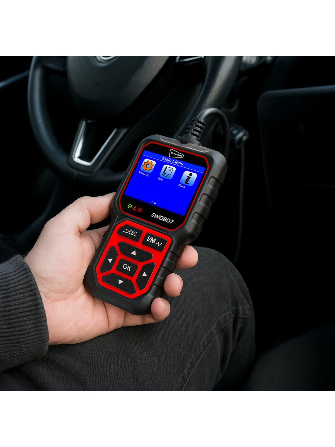 Image 2 of 6 of Streetwize Accessories Auto Diagnostic OBD2 Scanner with Coloured Screen