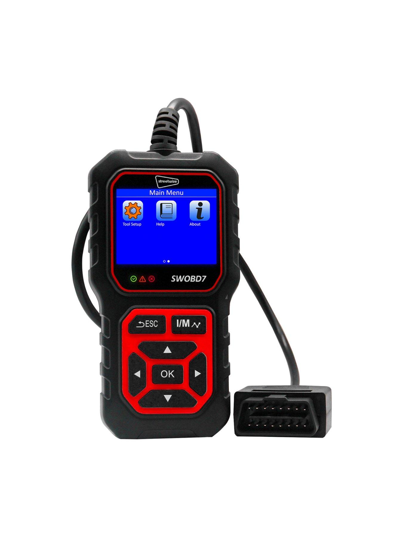 Image 3 of 6 of Streetwize Accessories Auto Diagnostic OBD2 Scanner with Coloured Screen