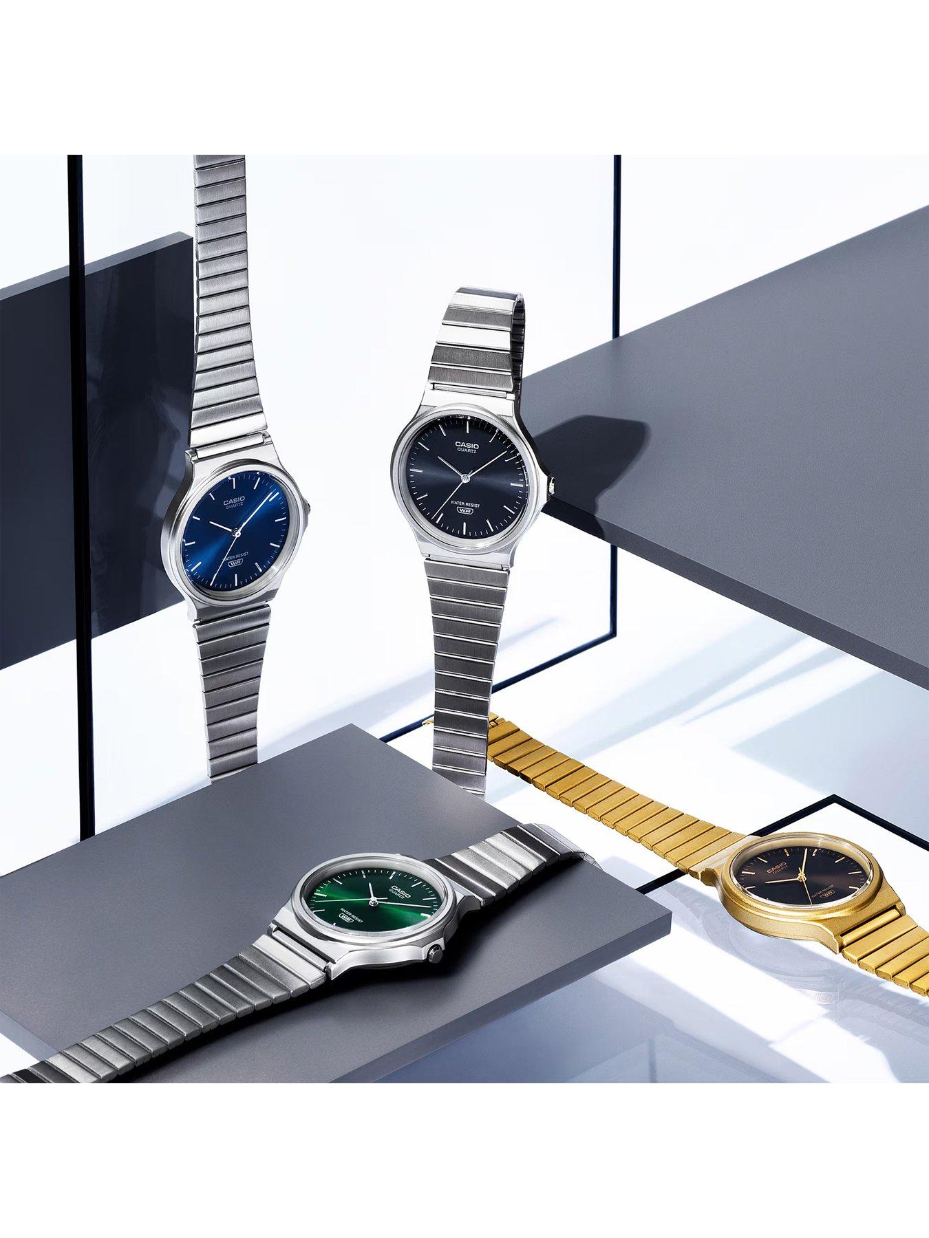 Image 5 of 5 of Casio Analogue Green Dial Watch (MQ-24DA-3AEF)