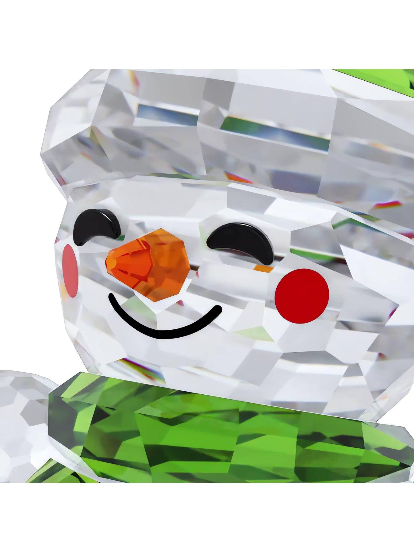 Image 2 of 5 of Swarovski Holiday Cheers Rocking Snowman Ornament