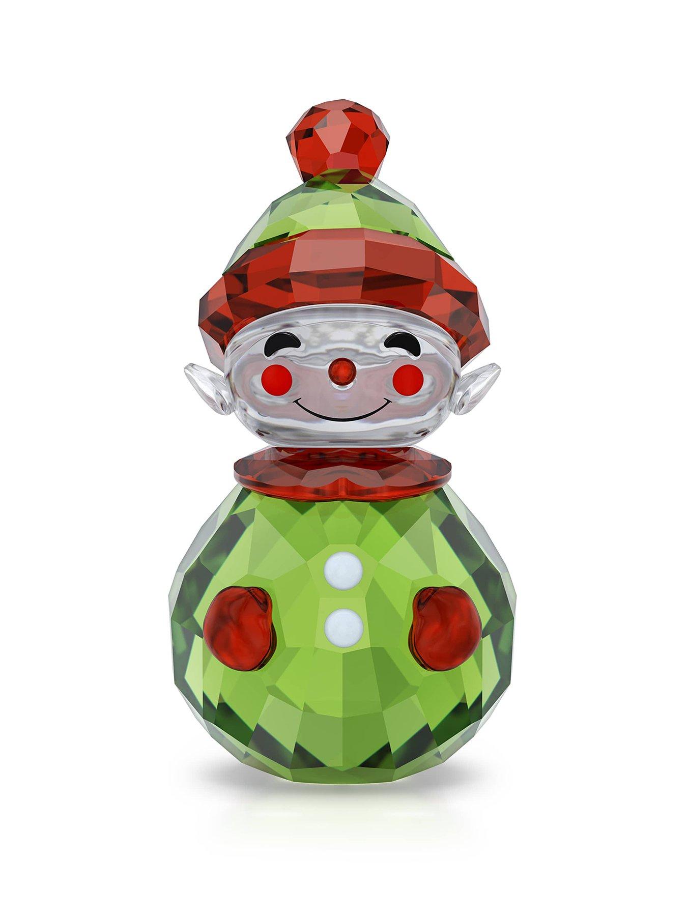 Image 1 of 5 of Swarovski Holiday Cheers Rocking Elf Ornament