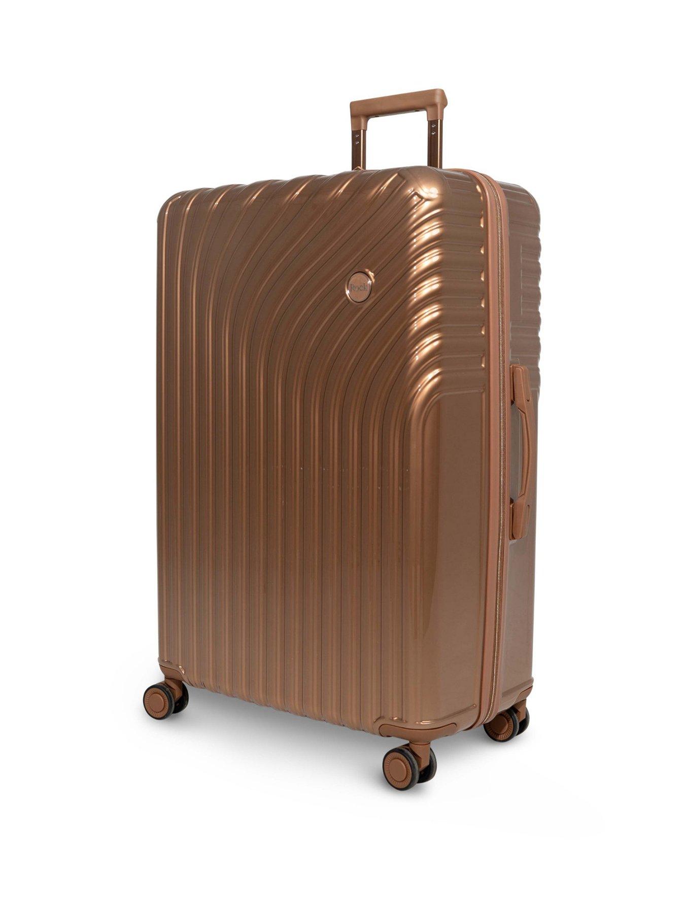 Rock Luggage Vesta Bronze Large Suitcase