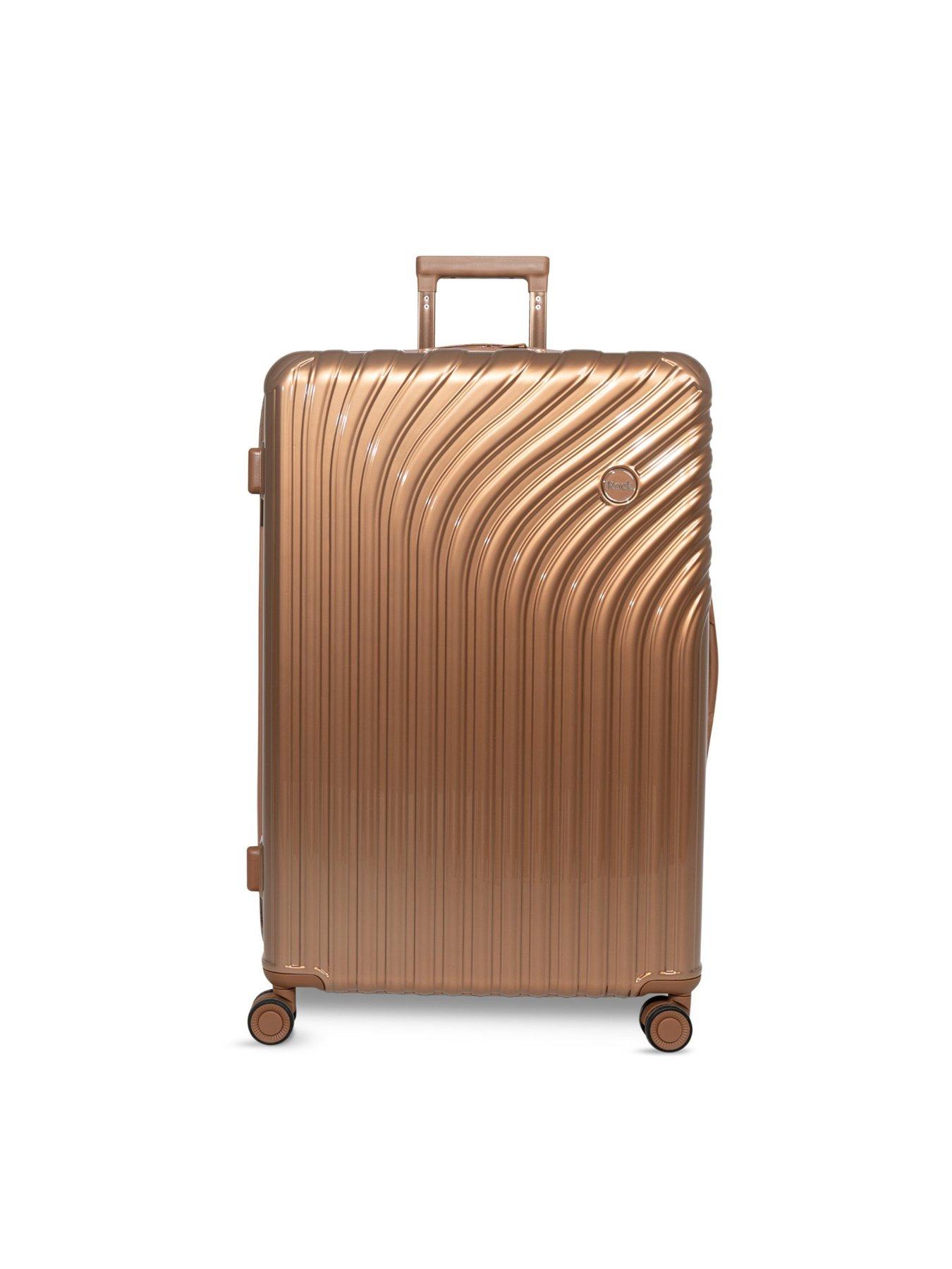 Image 2 of 6 of Rock Luggage Vesta Bronze Large Suitcase