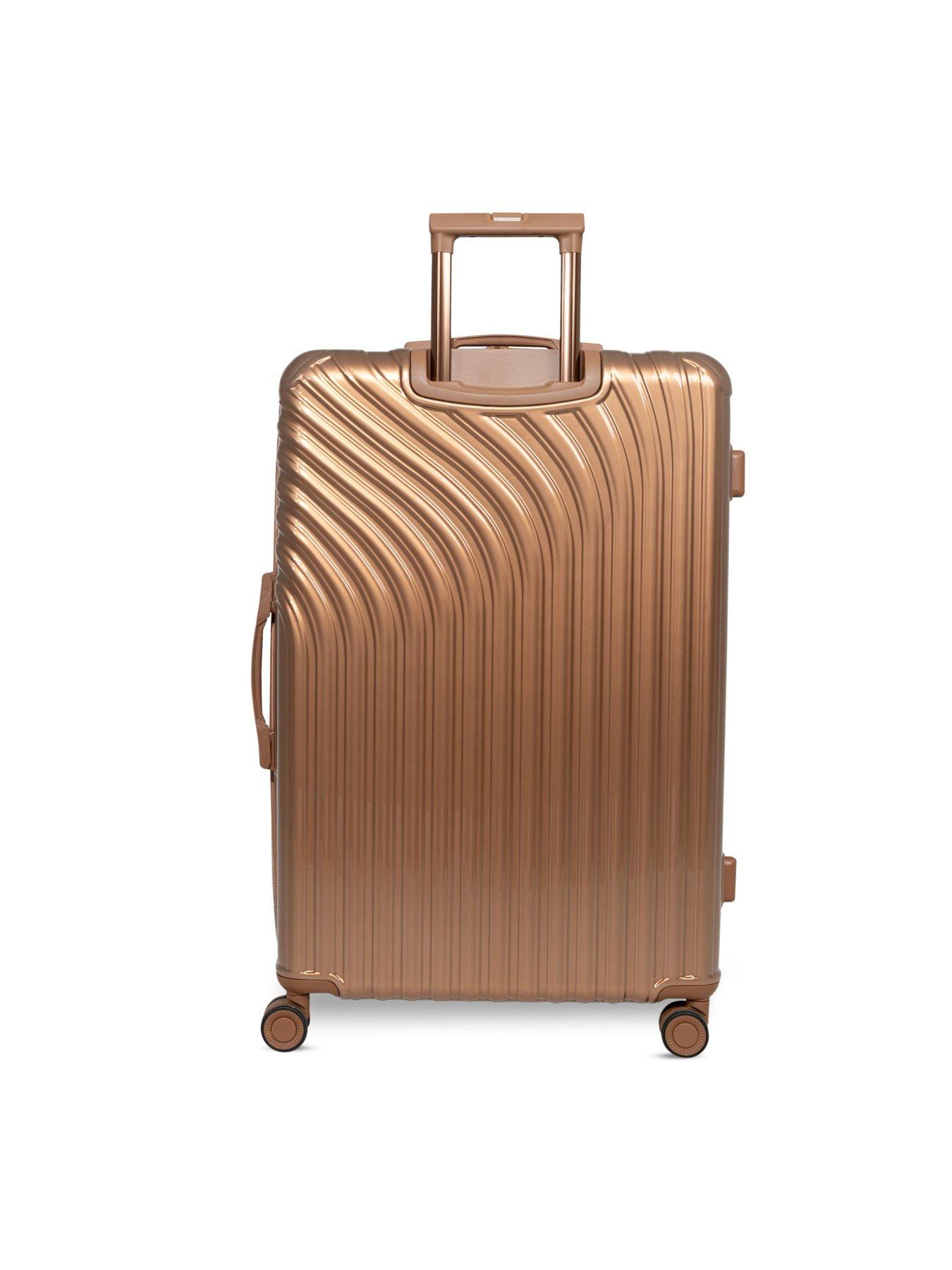 Image 4 of 6 of Rock Luggage Vesta Bronze Large Suitcase