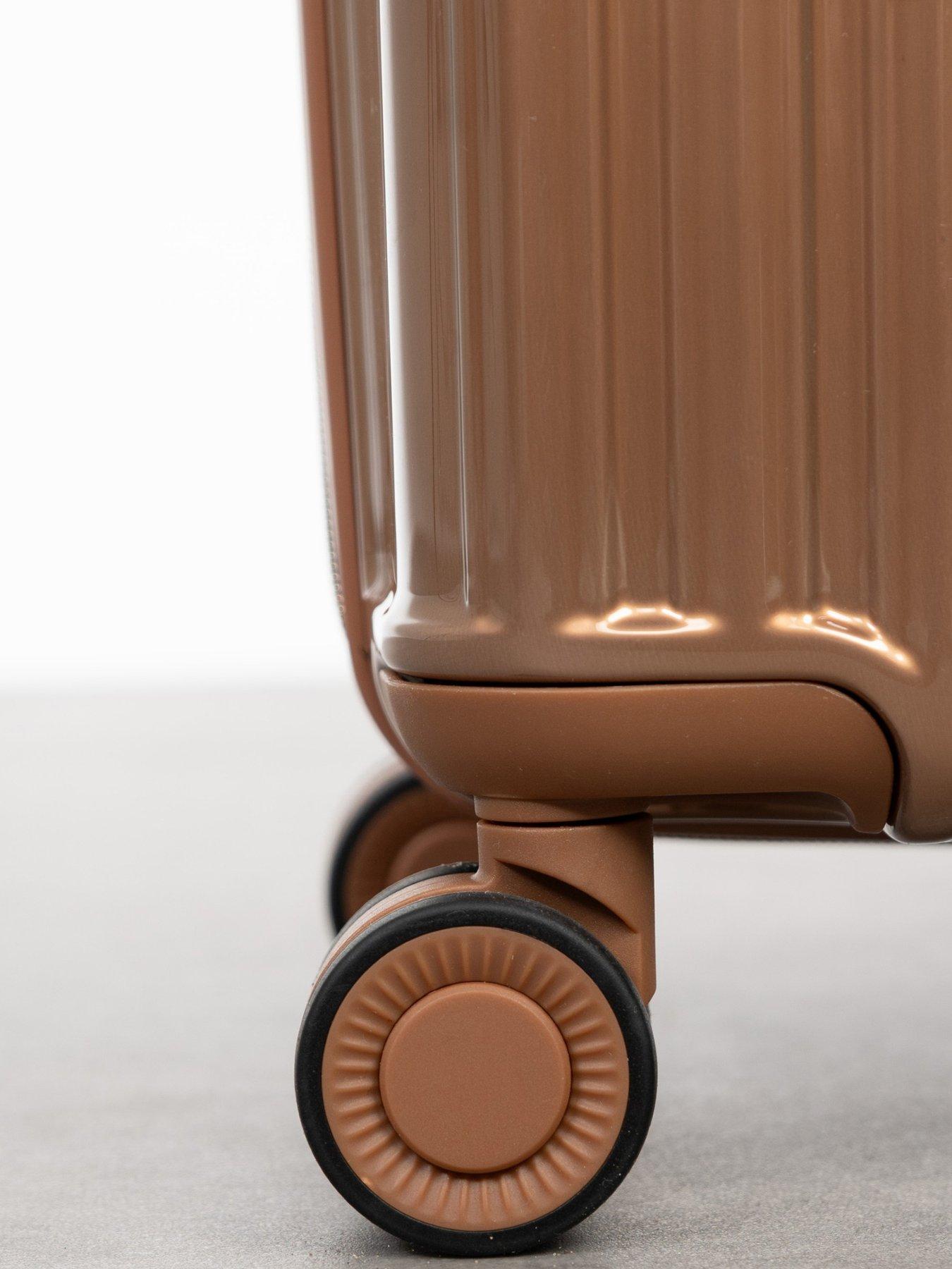 Image 5 of 6 of Rock Luggage Vesta Bronze Large Suitcase
