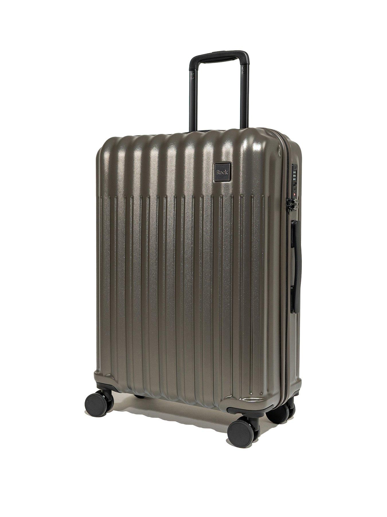 Rock Luggage Luna Charcoal Medium Suitcase