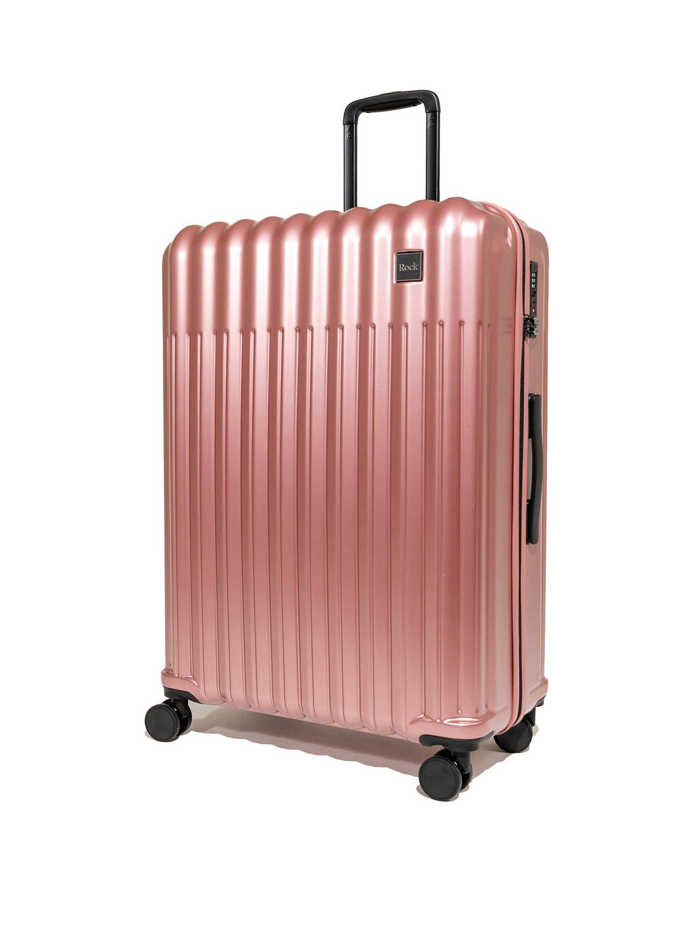 Rock Luggage Luna Pink Large Suitcase