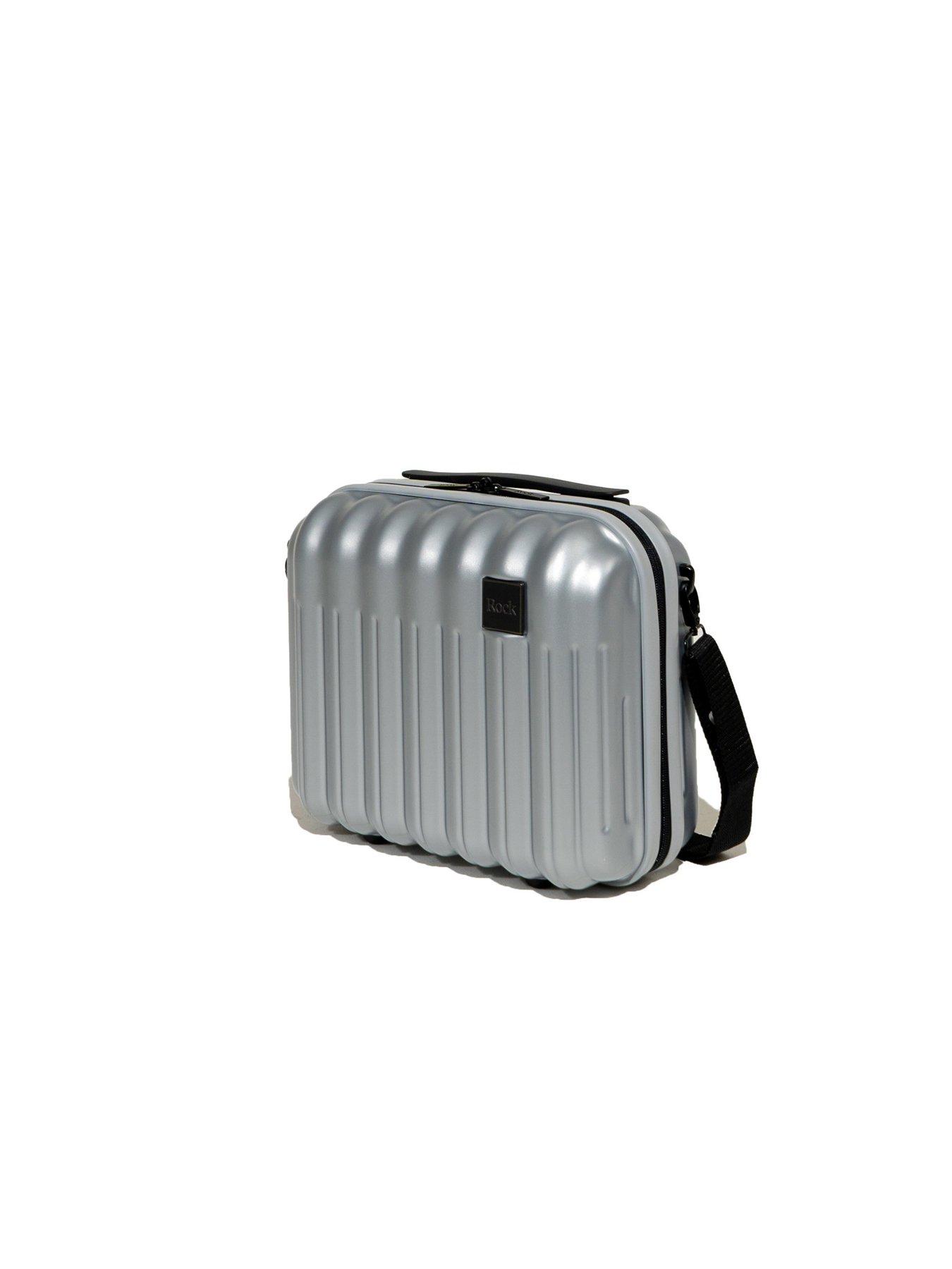 Image 3 of 7 of Rock Luggage Luna Silver Vanity Case