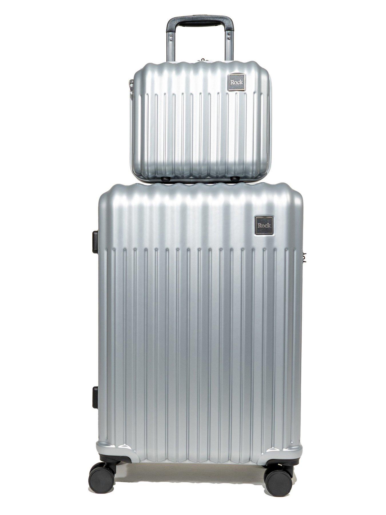 Image 6 of 7 of Rock Luggage Luna Silver Vanity Case