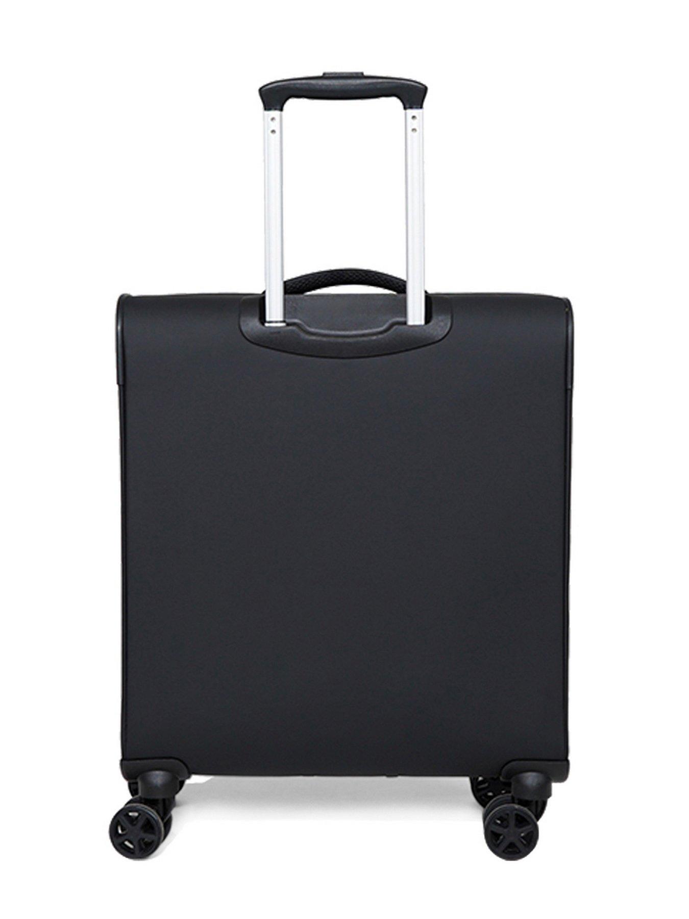 Image 2 of 7 of Rock Luggage Ember Black Cabin Suitcase