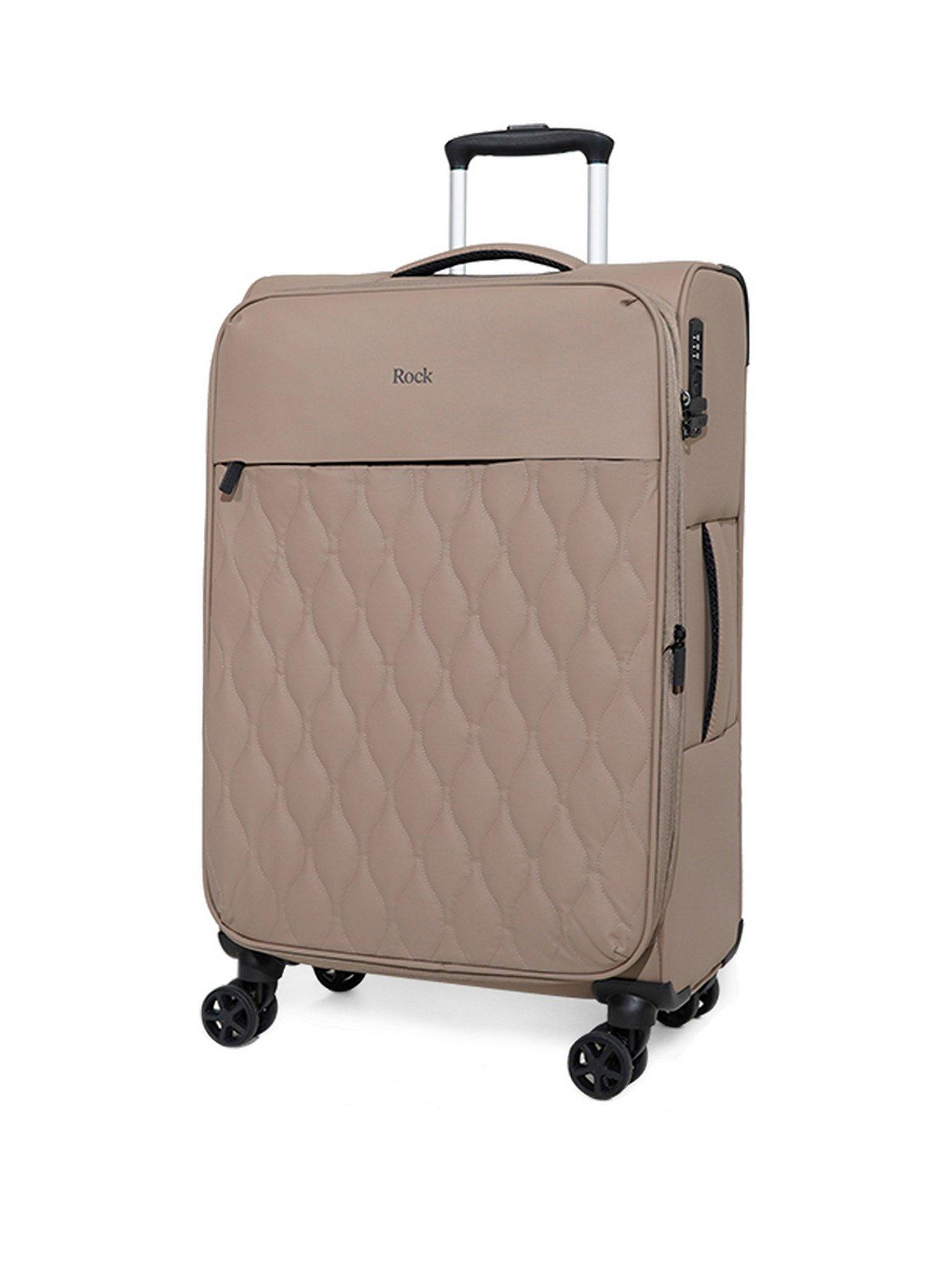 Rock Luggage Ember Mocha Medium Suitcase