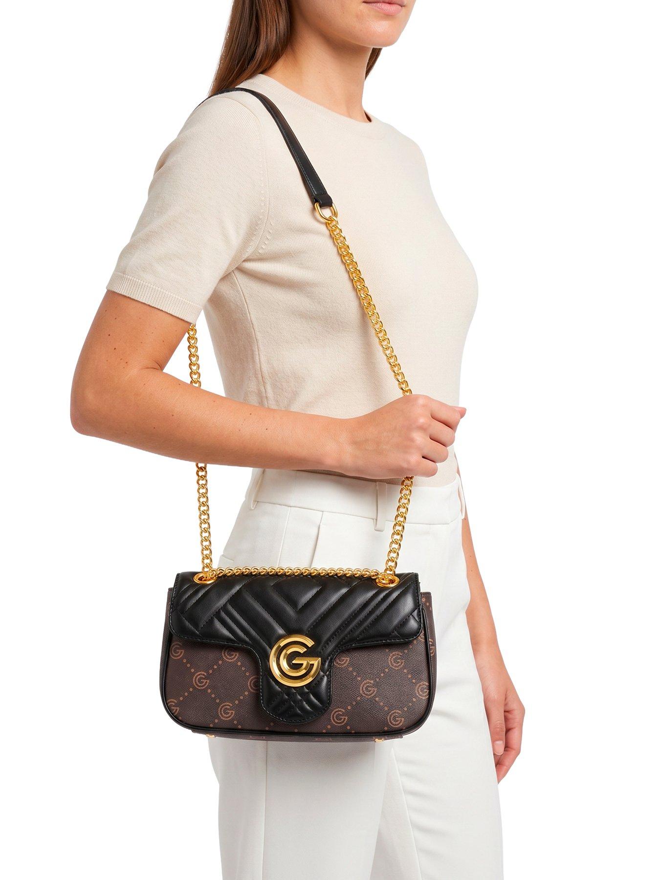 Image 2 of 5 of Gabriella G Designer Gabriella Gucci Cindy Black Crossbody Bag