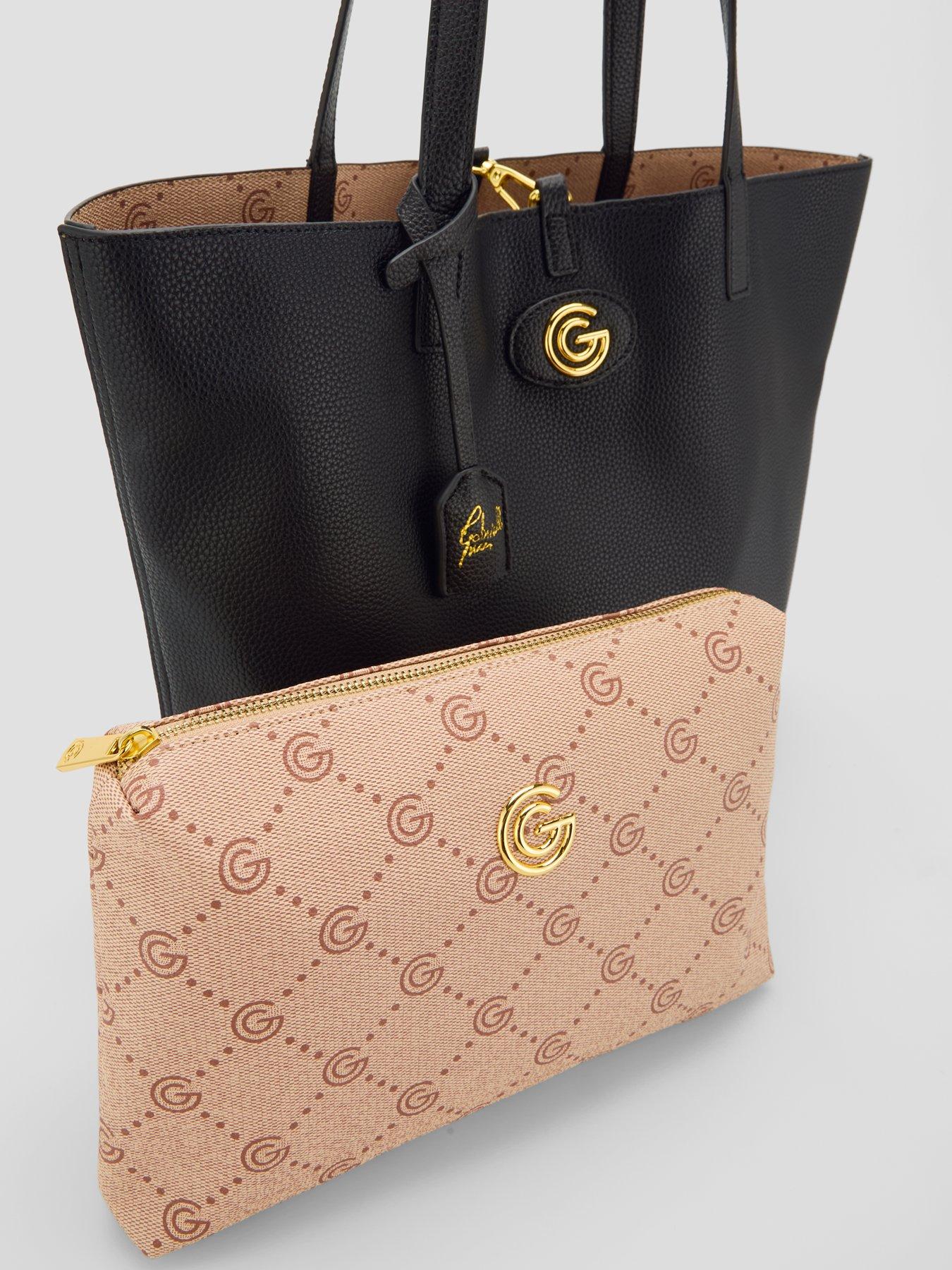 Image 6 of 6 of Gabriella G Designer Gabriella Gucci Luana Black Reversible Shopping Bag