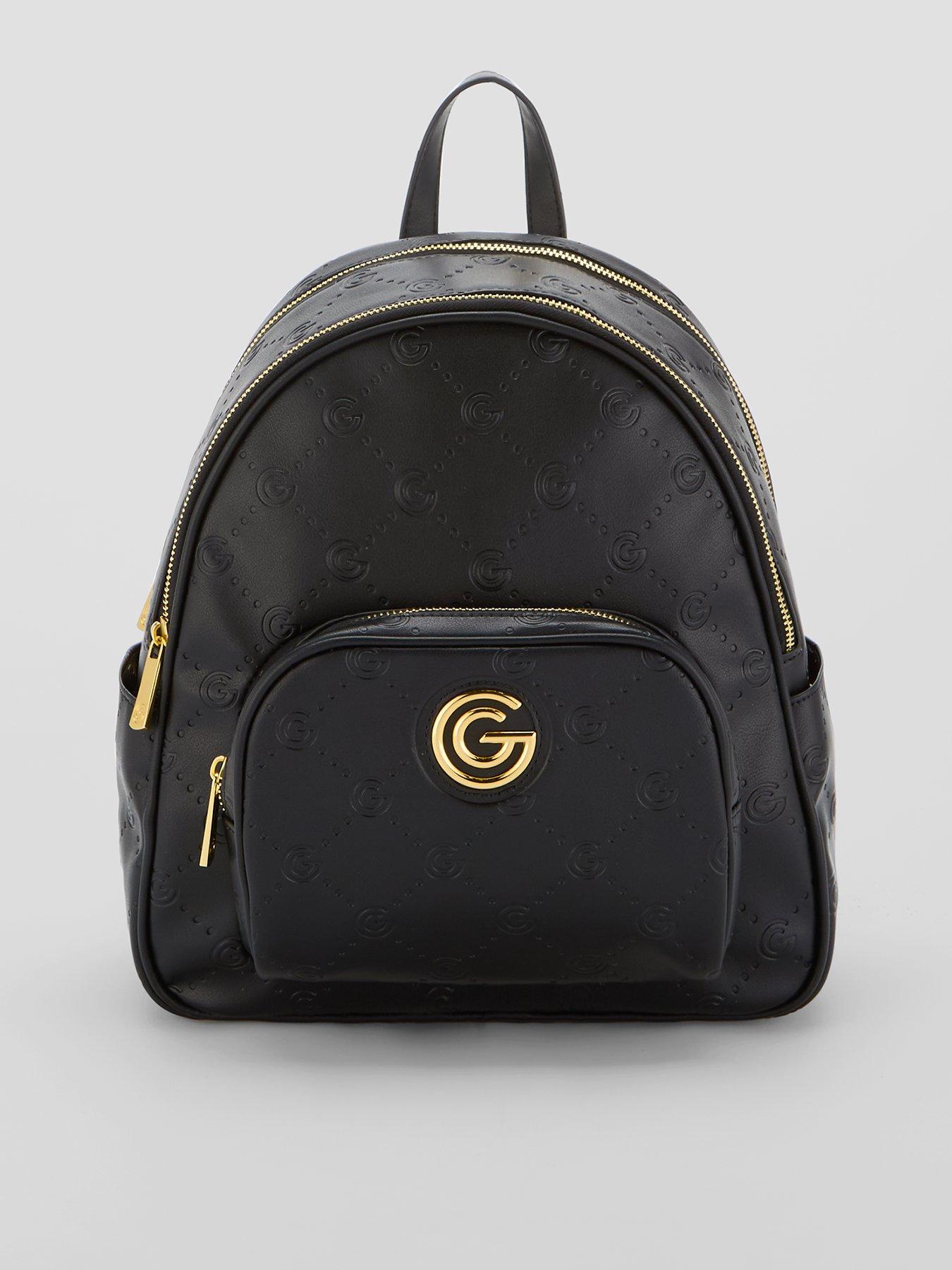 Image 1 of 6 of Gabriella G Designer Gabriella Gucci Clodette Black Backpack