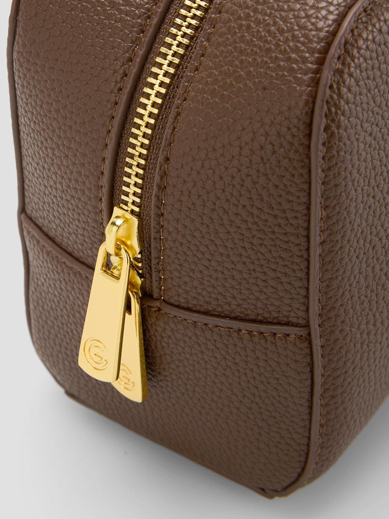 Image 5 of 6 of Gabriella G Designer Gabriella Gucci Monica Brown Bowling Bag