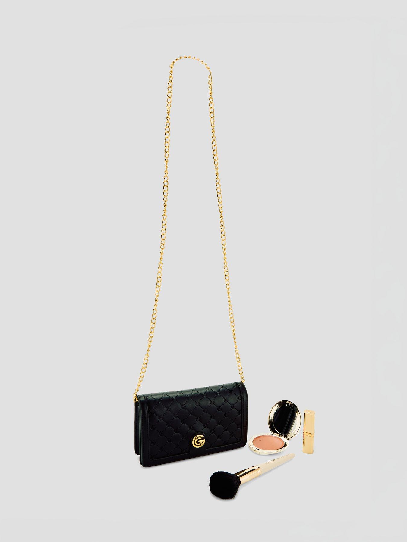 Image 3 of 6 of Gabriella G Designer Gabriella Gucci Queen Black Wallet On Chain