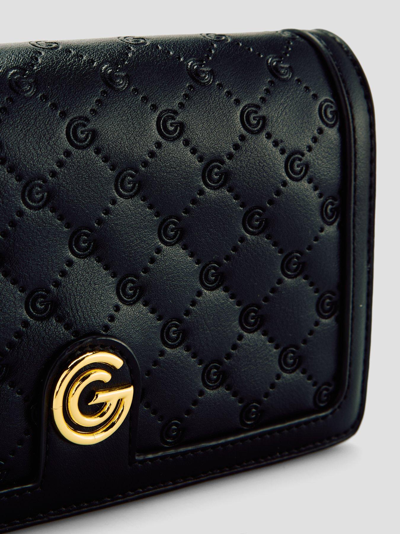 Image 4 of 6 of Gabriella G Designer Gabriella Gucci Queen Black Wallet On Chain