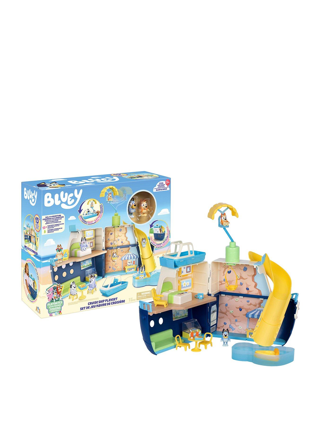 Image 1 of 8 of Bluey CRUISE SHIP PLAYSET