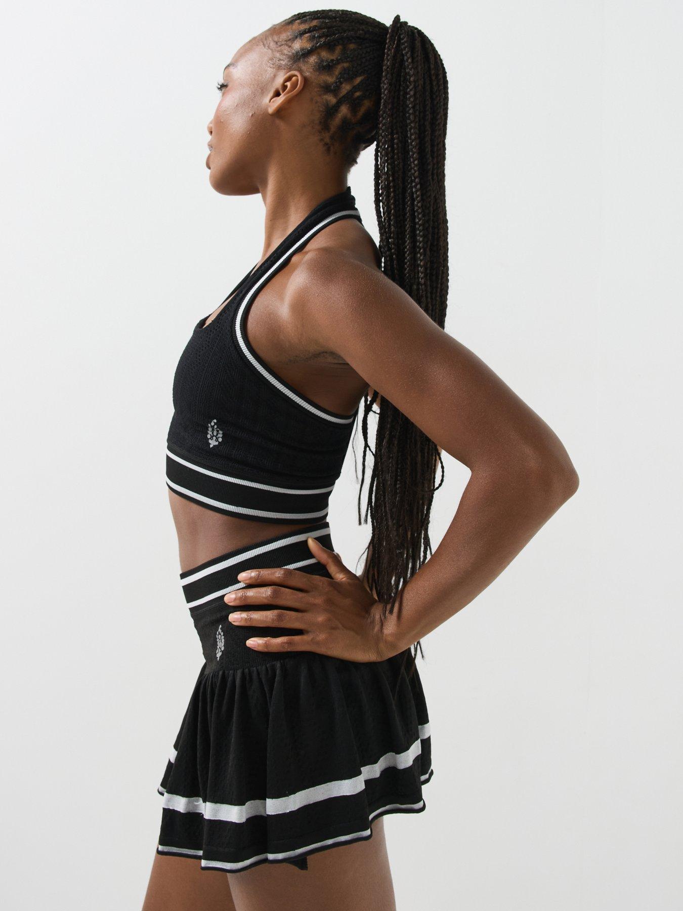 Image 6 of 6 of FP Movement Women's Training Advantage Co Ord Sports Bra and Skort Set - Black