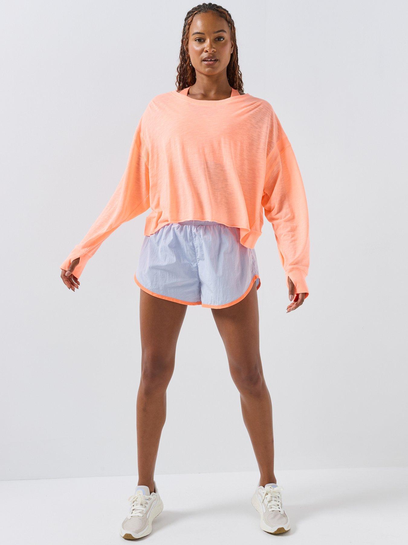 Image 3 of 5 of FP Movement Womens Now Or Never Training Shorts - Blue