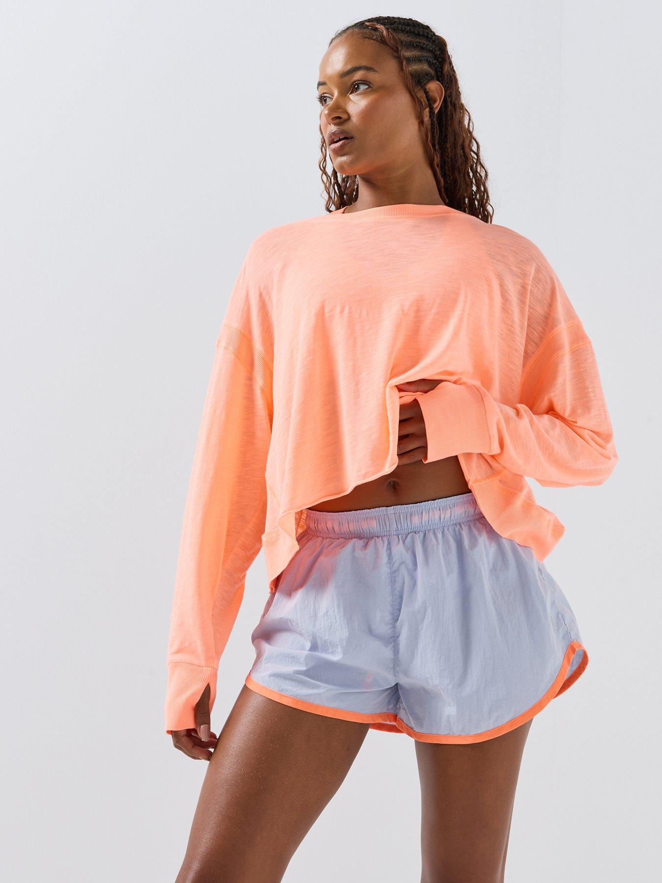 Image 4 of 5 of FP Movement Womens Now Or Never Training Shorts - Blue