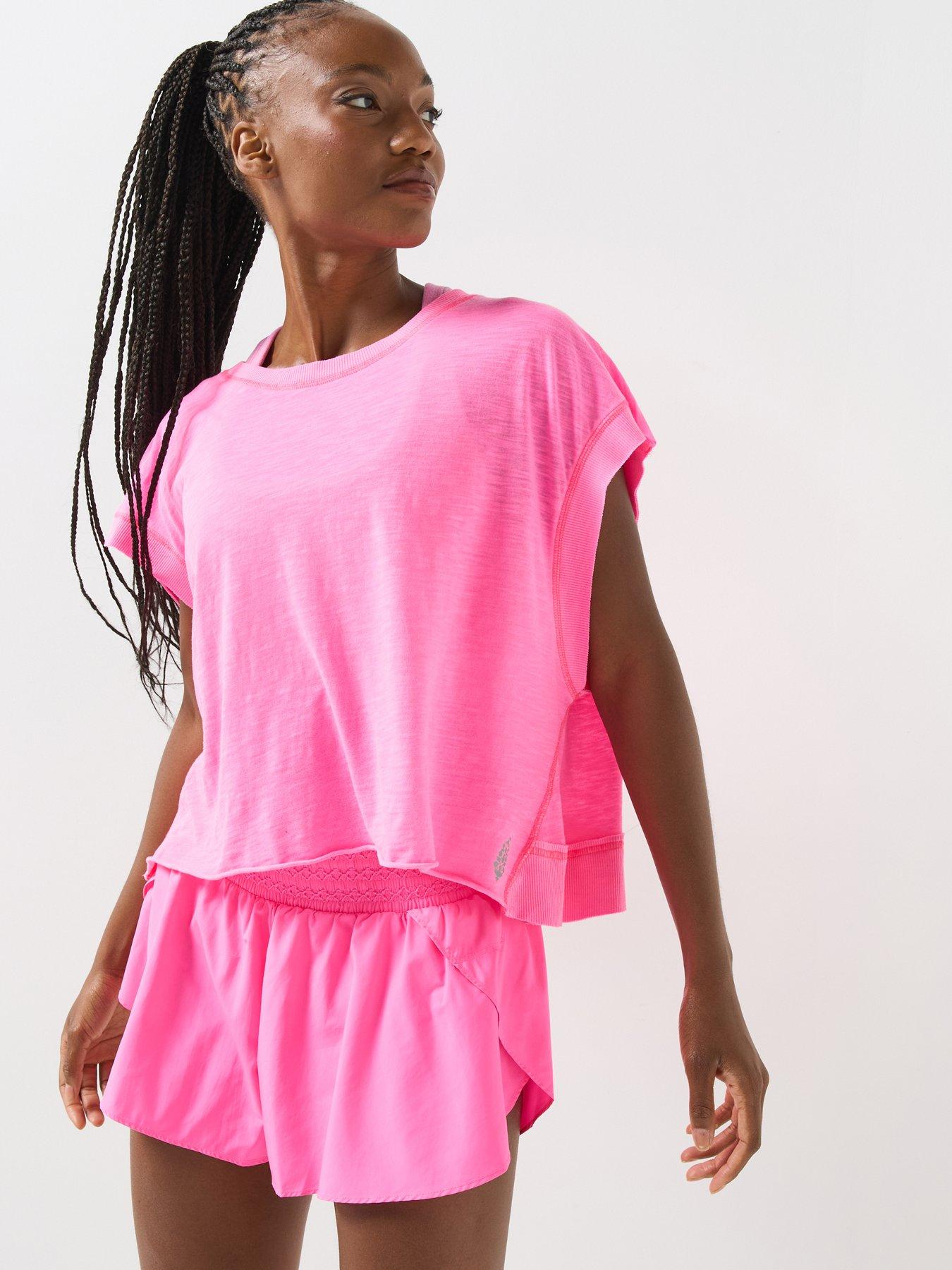 FP Movement Womens Training My Time T-Shirt - Pink