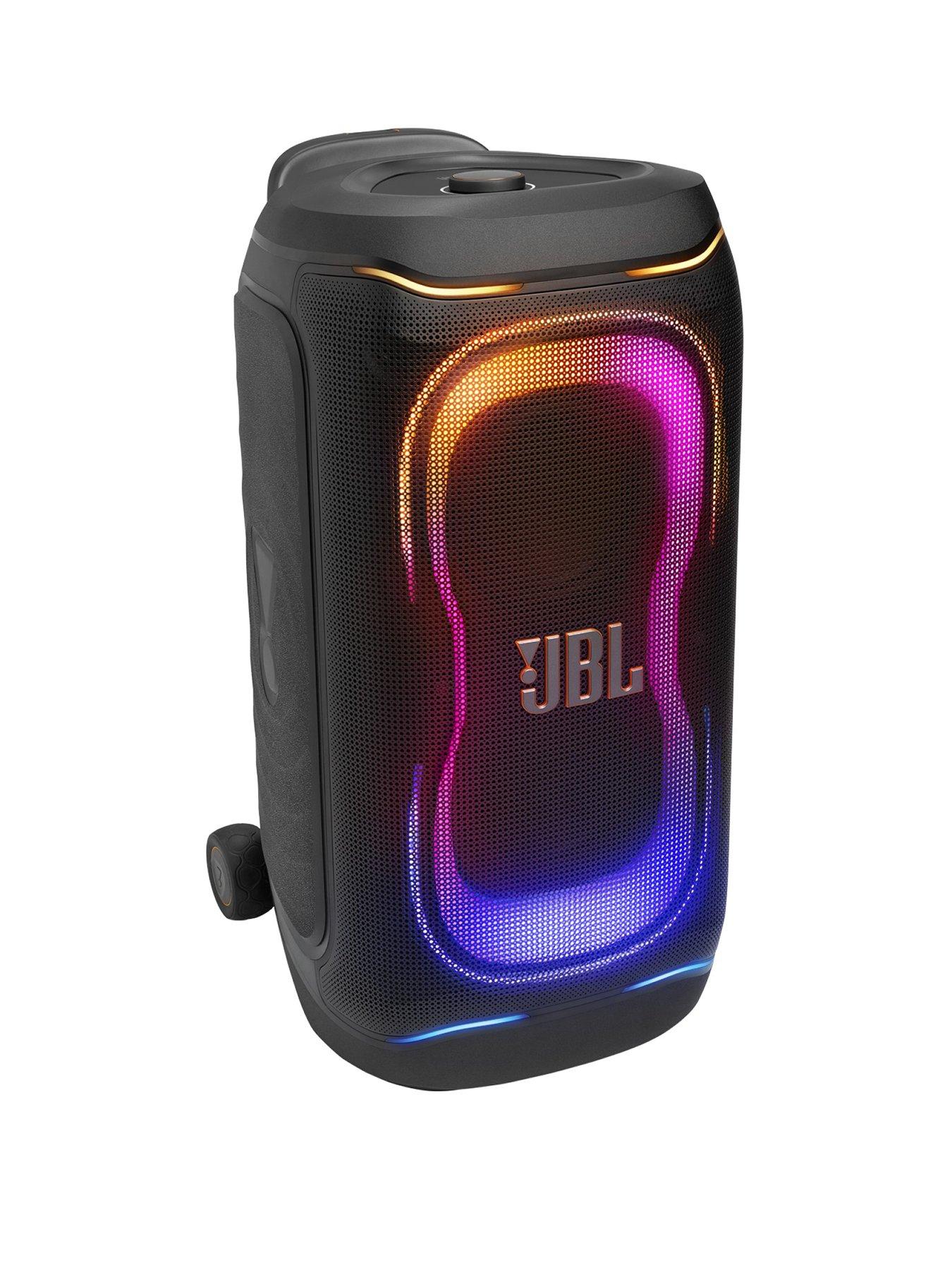 JBL Partybox 330 - Powerful portable Party speaker with replacable battery and wheels