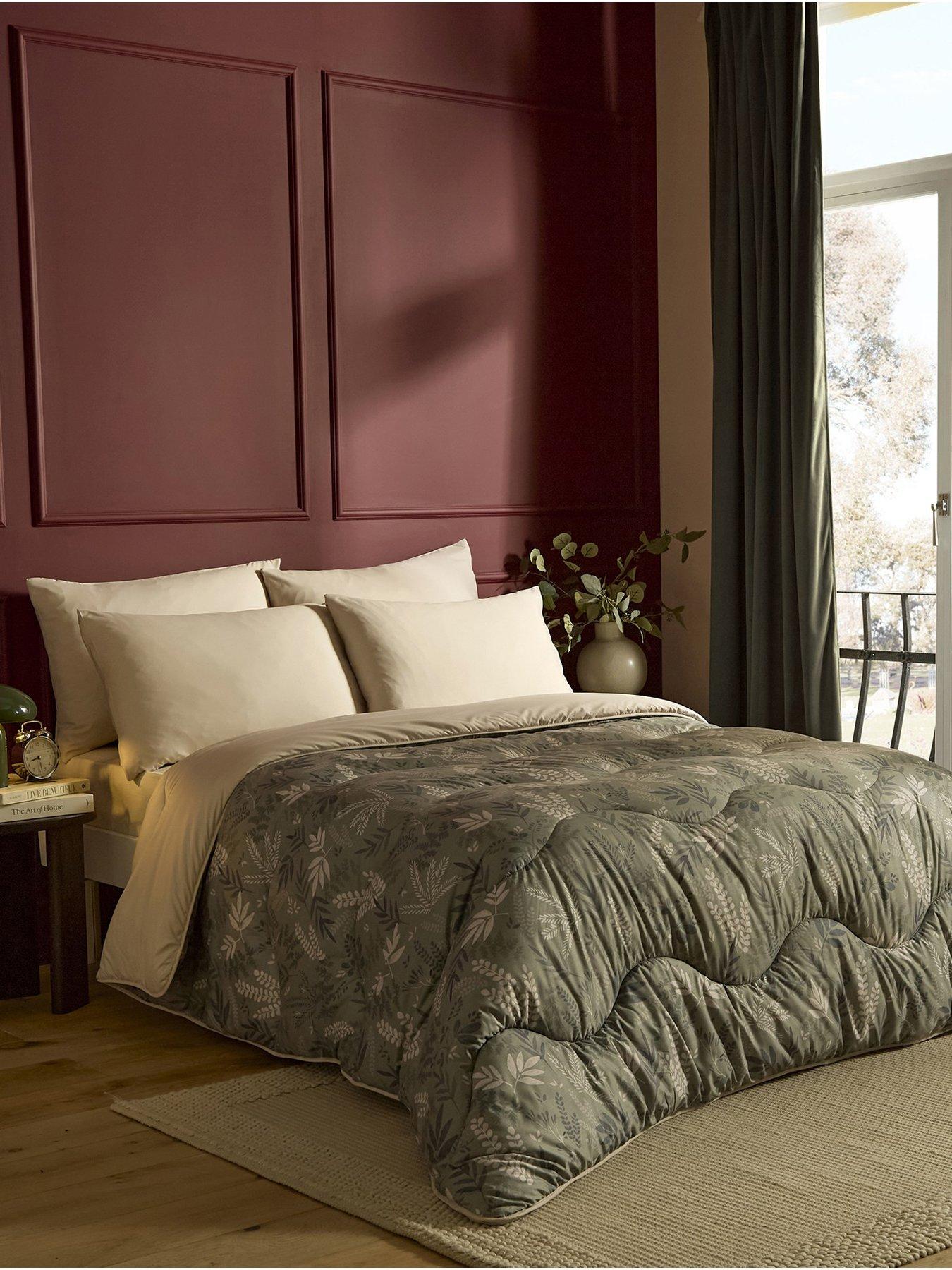 Image 1 of 6 of Night Lark 10.5 Tog Scandi Sprigs Coverless Duvet