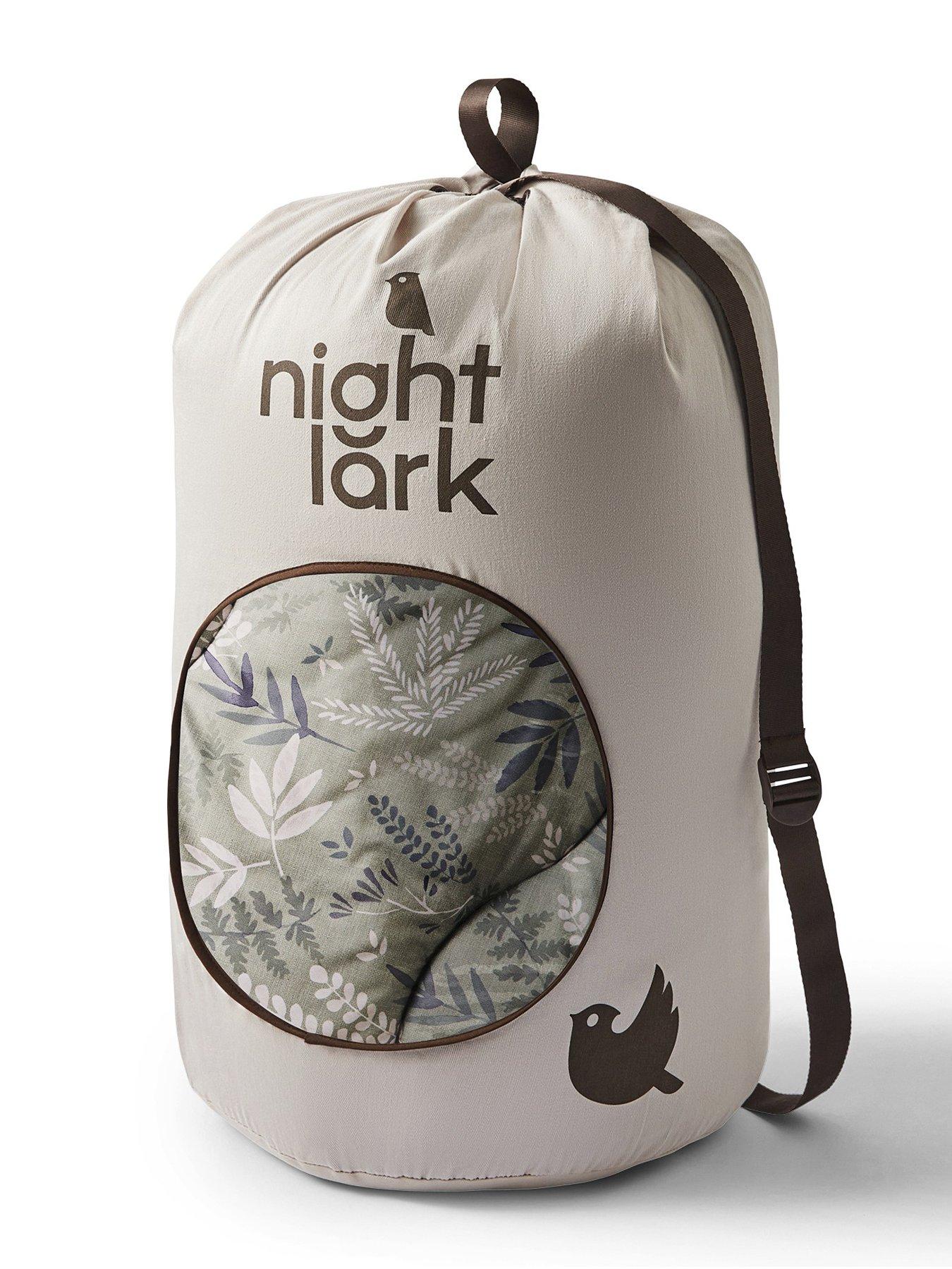 Image 6 of 6 of Night Lark 10.5 Tog Scandi Sprigs Coverless Duvet