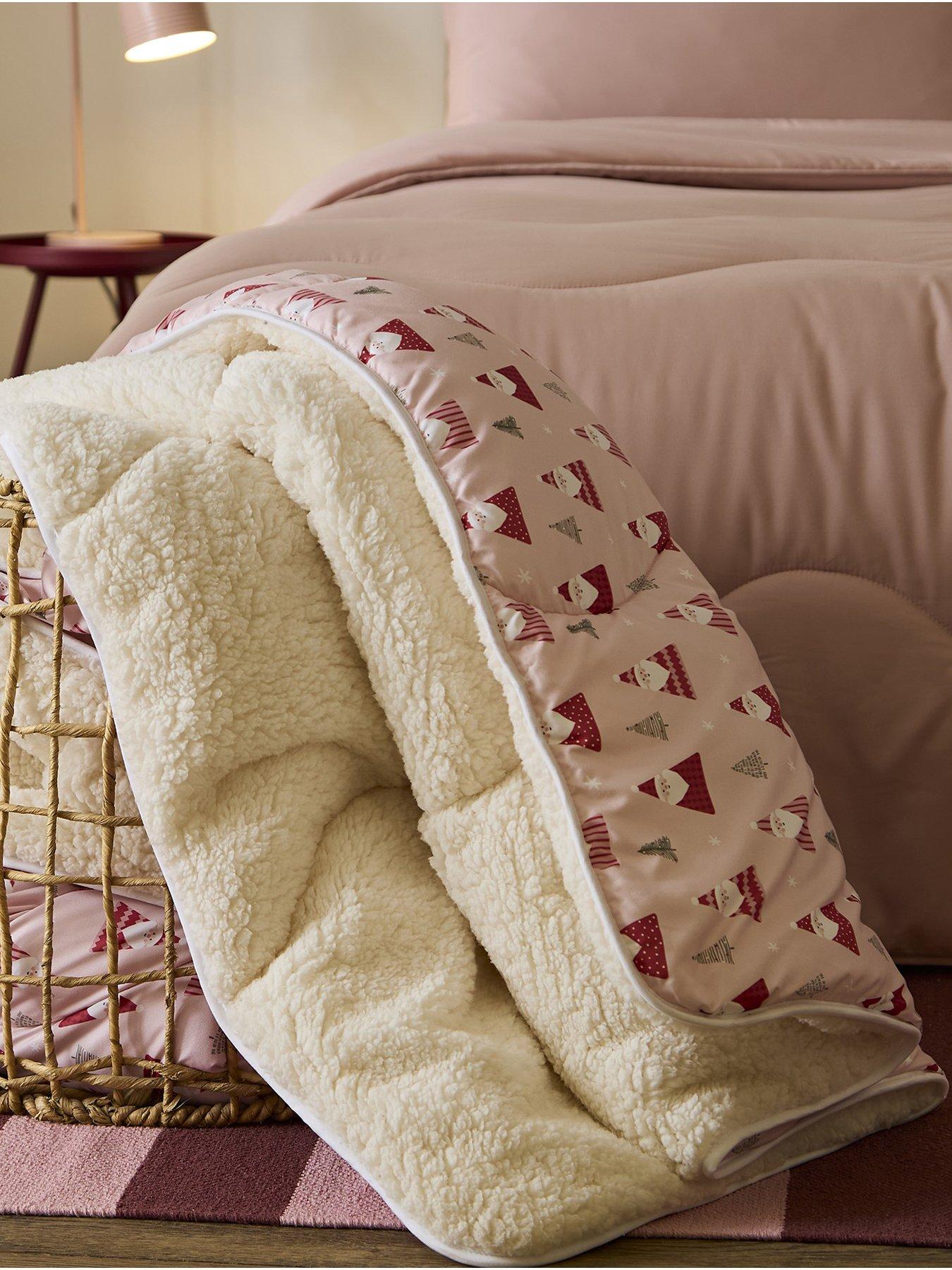 Image 1 of 4 of Night Lark Pink Santa 9 Tog Cosy Throw